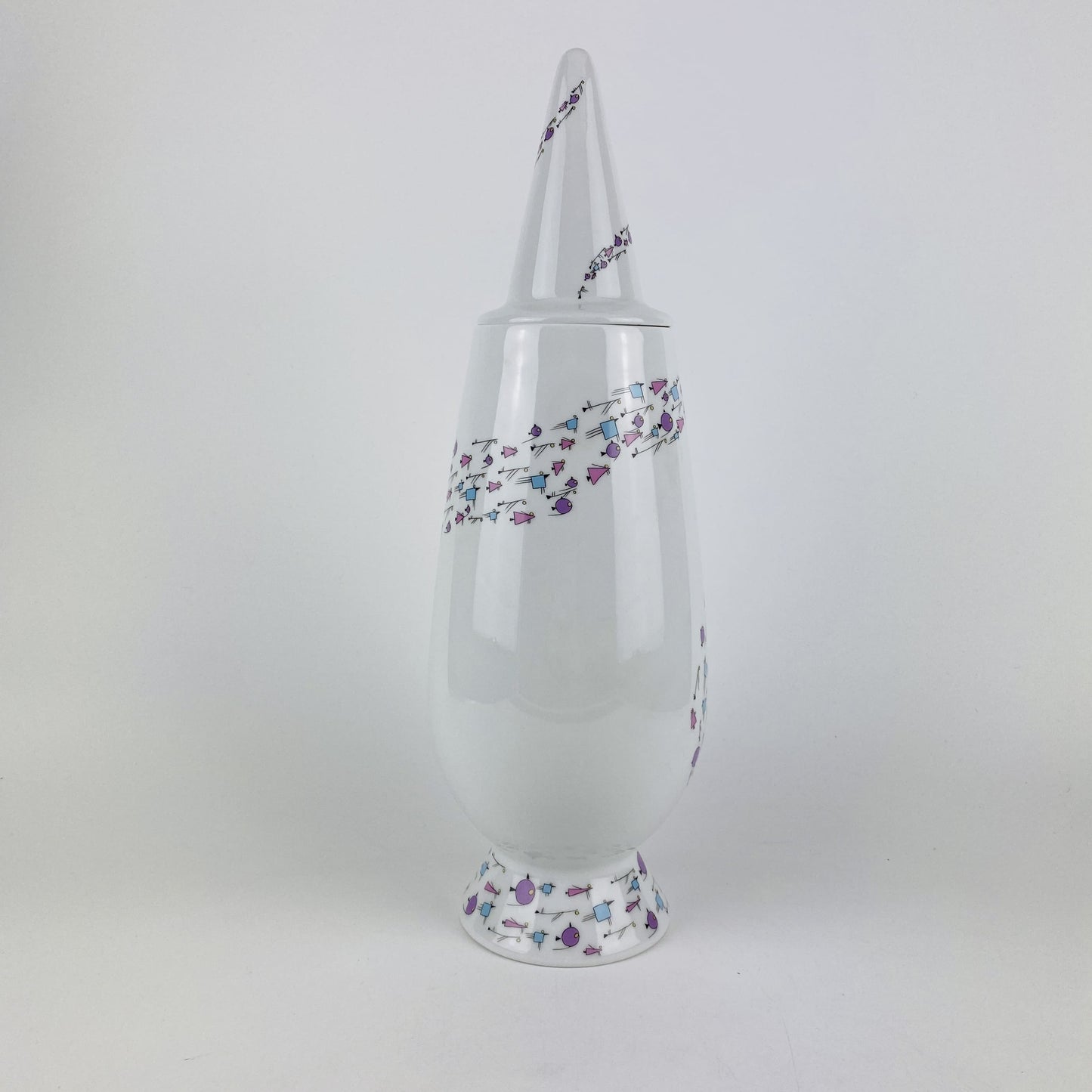 Alessi Tendentse Vase by Giorgio Rava for Alessandro Mendini 100% Make-up series - No. 69
