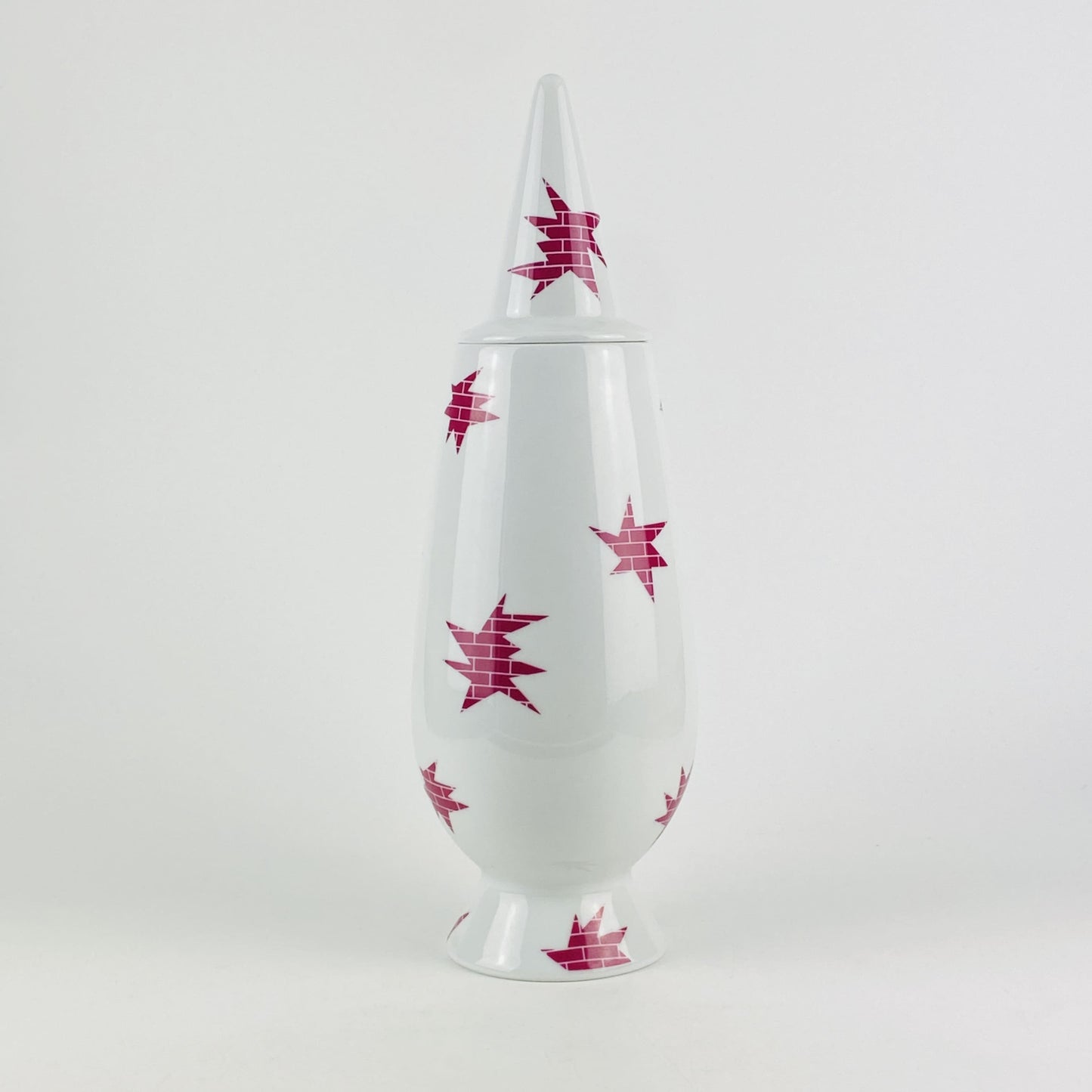 Alessi Tendentse Vase by Lapo Binazzi for Alessandro Mendini 100% Make-up series - No. 8