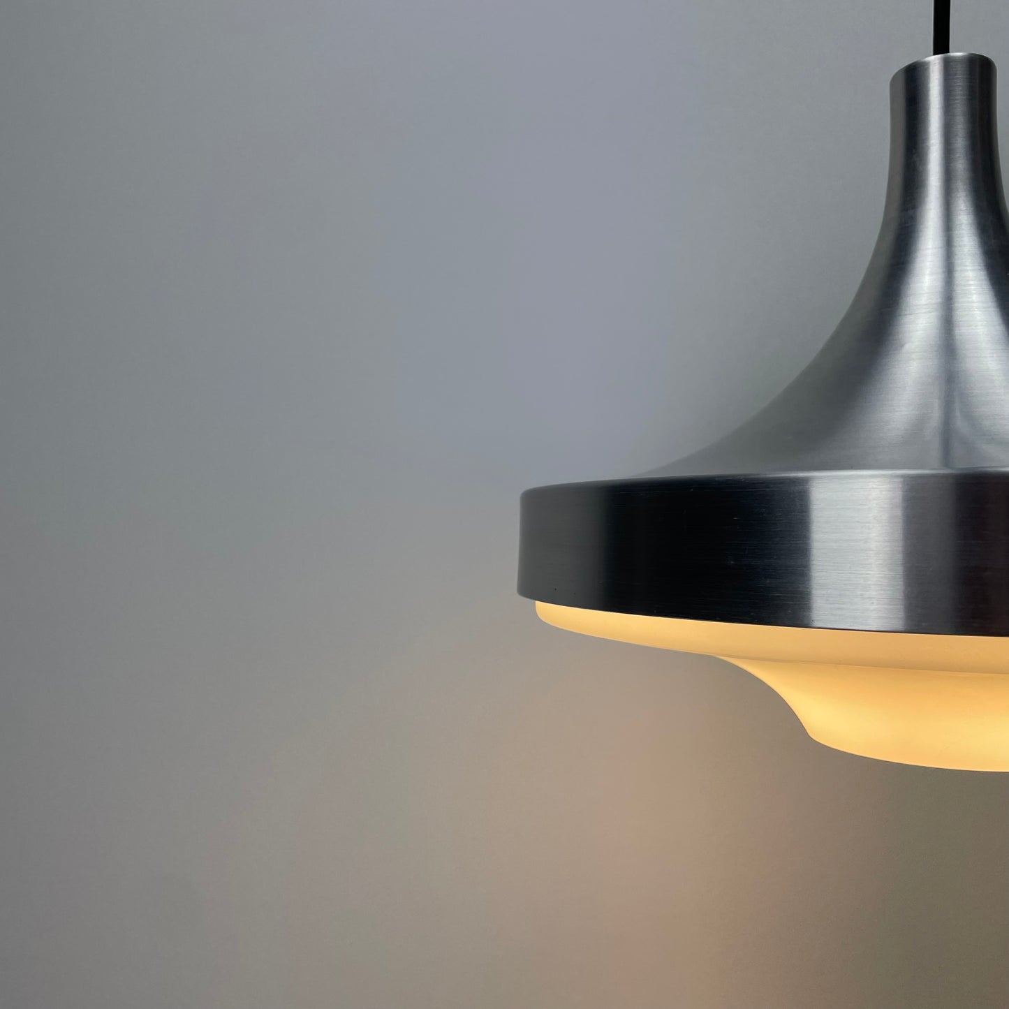 UFO pendant light by Doria Leuchten 1960
