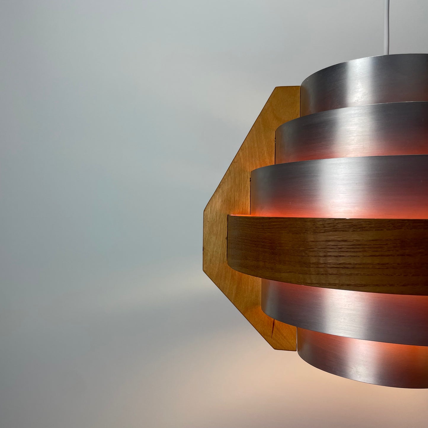 Danish pendant light by Hans Agne Jakobsson 1970