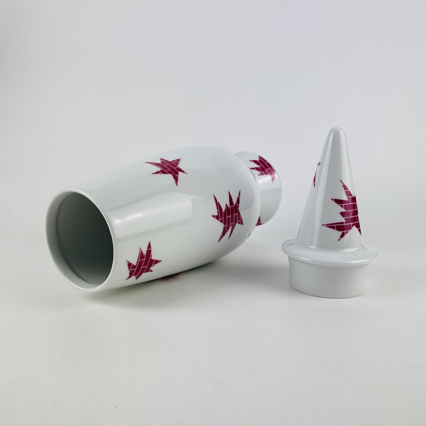 Alessi Tendentse Vase by Lapo Binazzi for Alessandro Mendini 100% Make-up series - No. 8