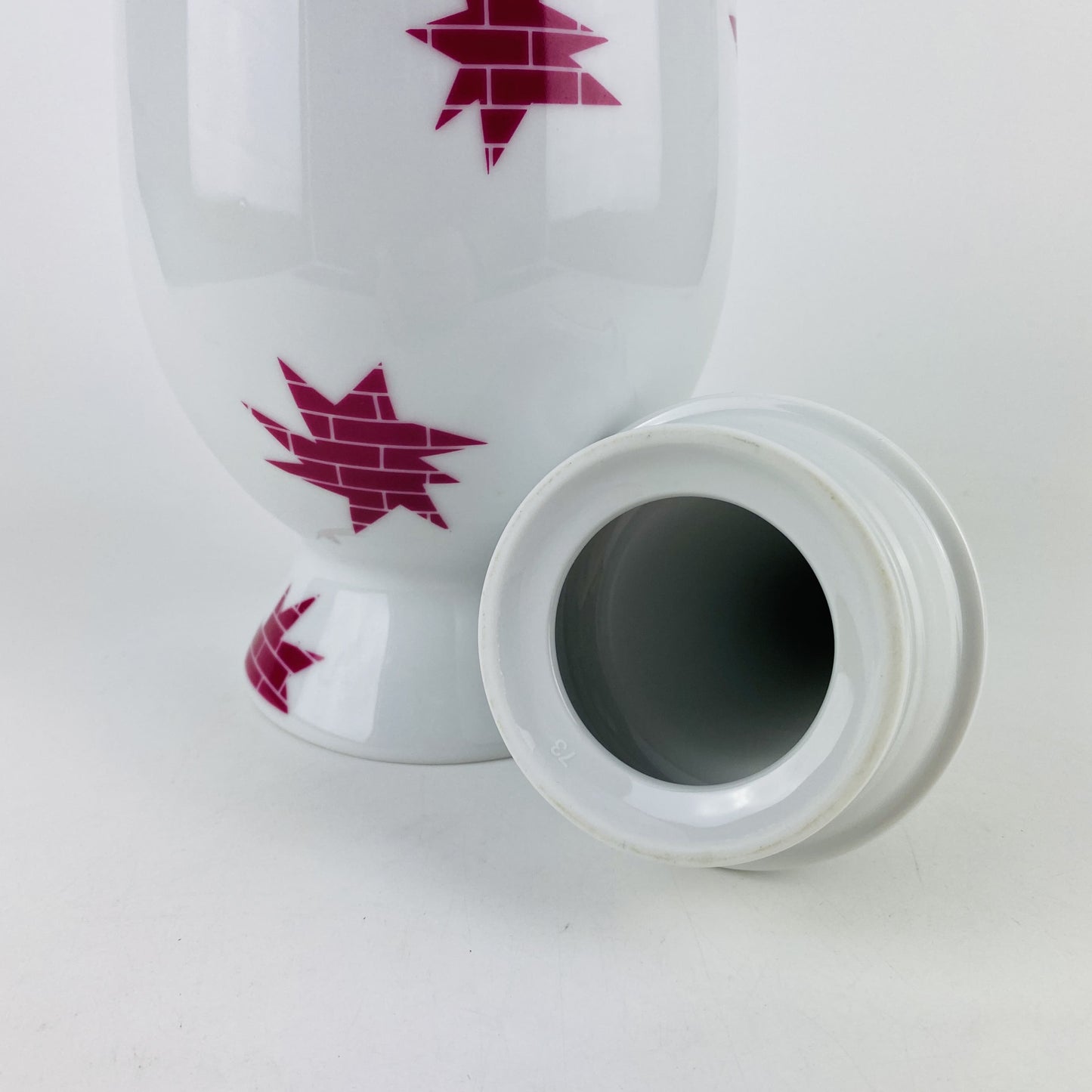 Alessi Tendentse Vase by Lapo Binazzi for Alessandro Mendini 100% Make-up series - No. 8