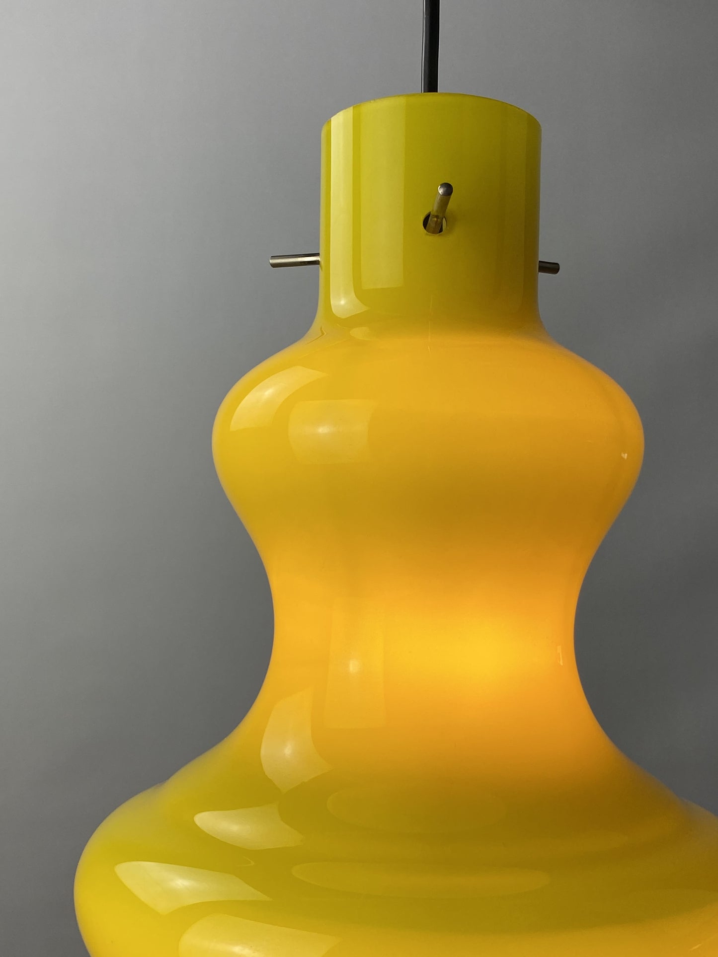 Italian Murano pendant light by Gino Vistosi Vetreria for Massimo Vignelli from 1960