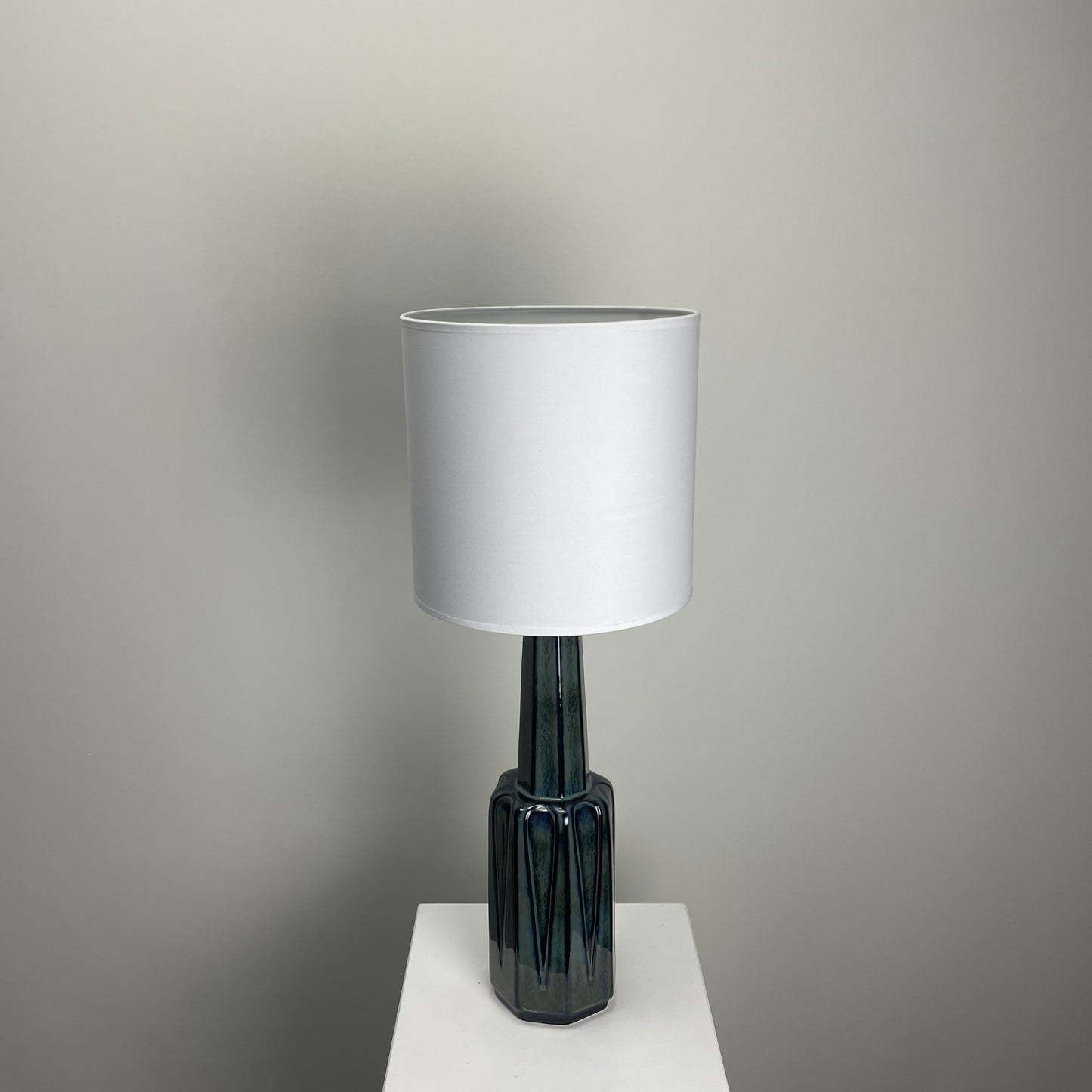 Large ceramic table lamp 1033 by Søholm Denmark Stentoj 1960