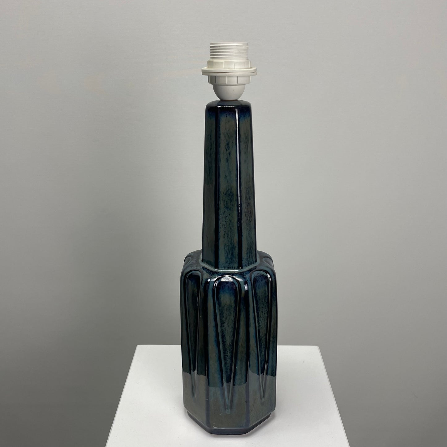 Large ceramic table lamp 1033 by Søholm Denmark Stentoj 1960