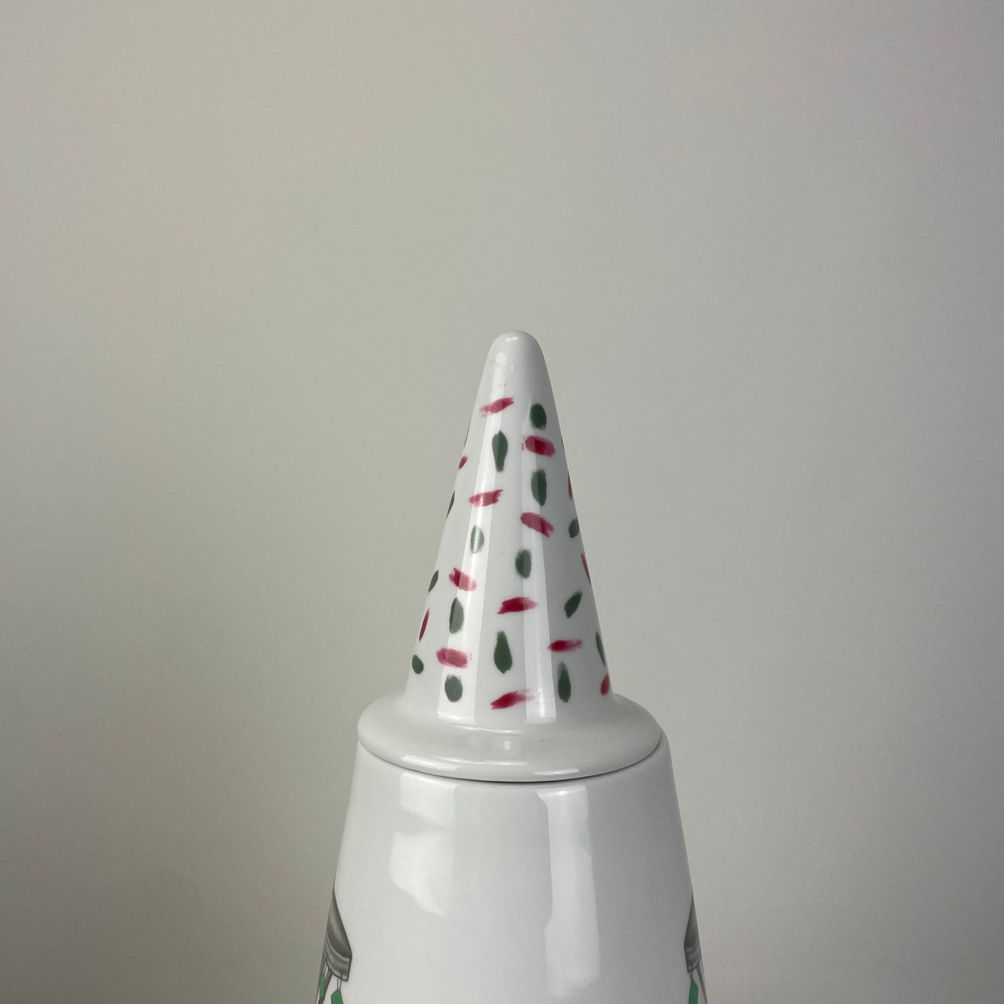 Alessi Tendentse Vase by Cyprien Tokoudagba for Alessandro Mendini 100% Make-up series - No. 84