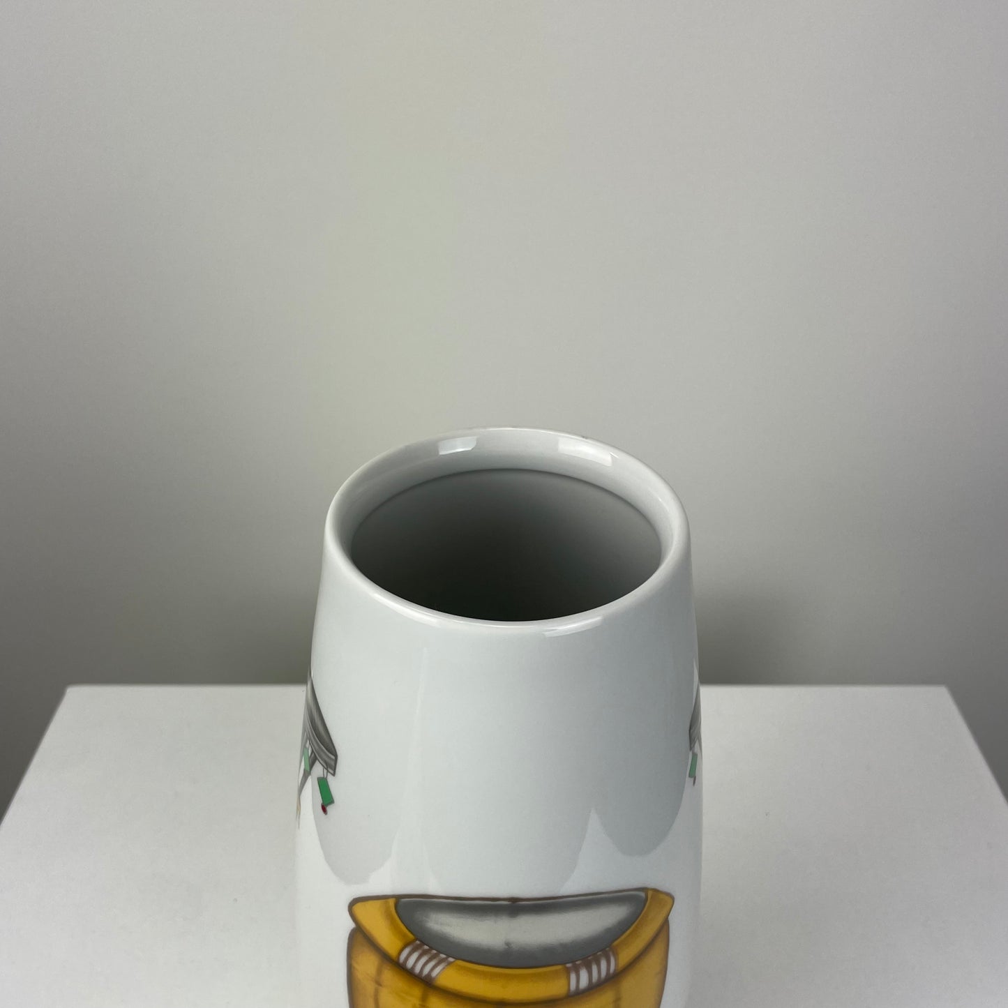 Alessi Tendentse Vase by Cyprien Tokoudagba for Alessandro Mendini 100% Make-up series - No. 84