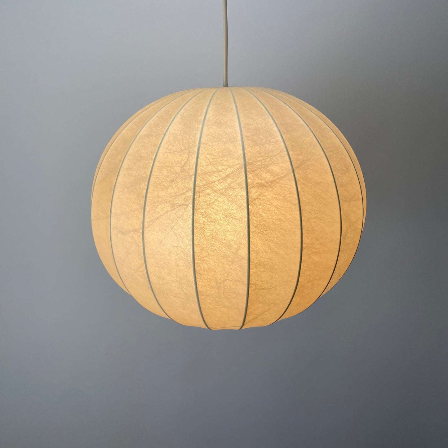Cocoon pendant lamp by Goldkant Leuchten 1960