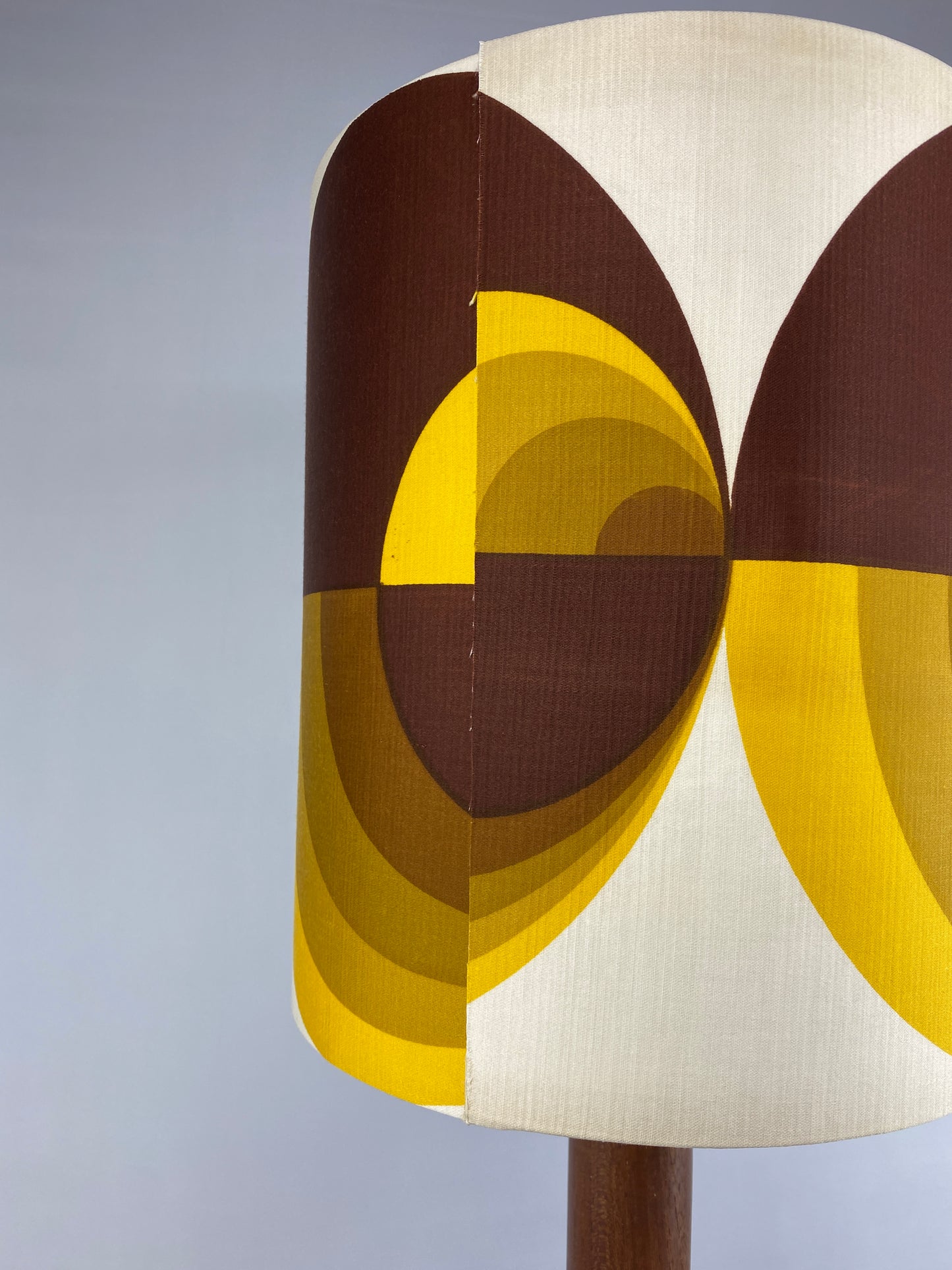 Danish teak wooden table lamp by Dyrlund from the 1960's
