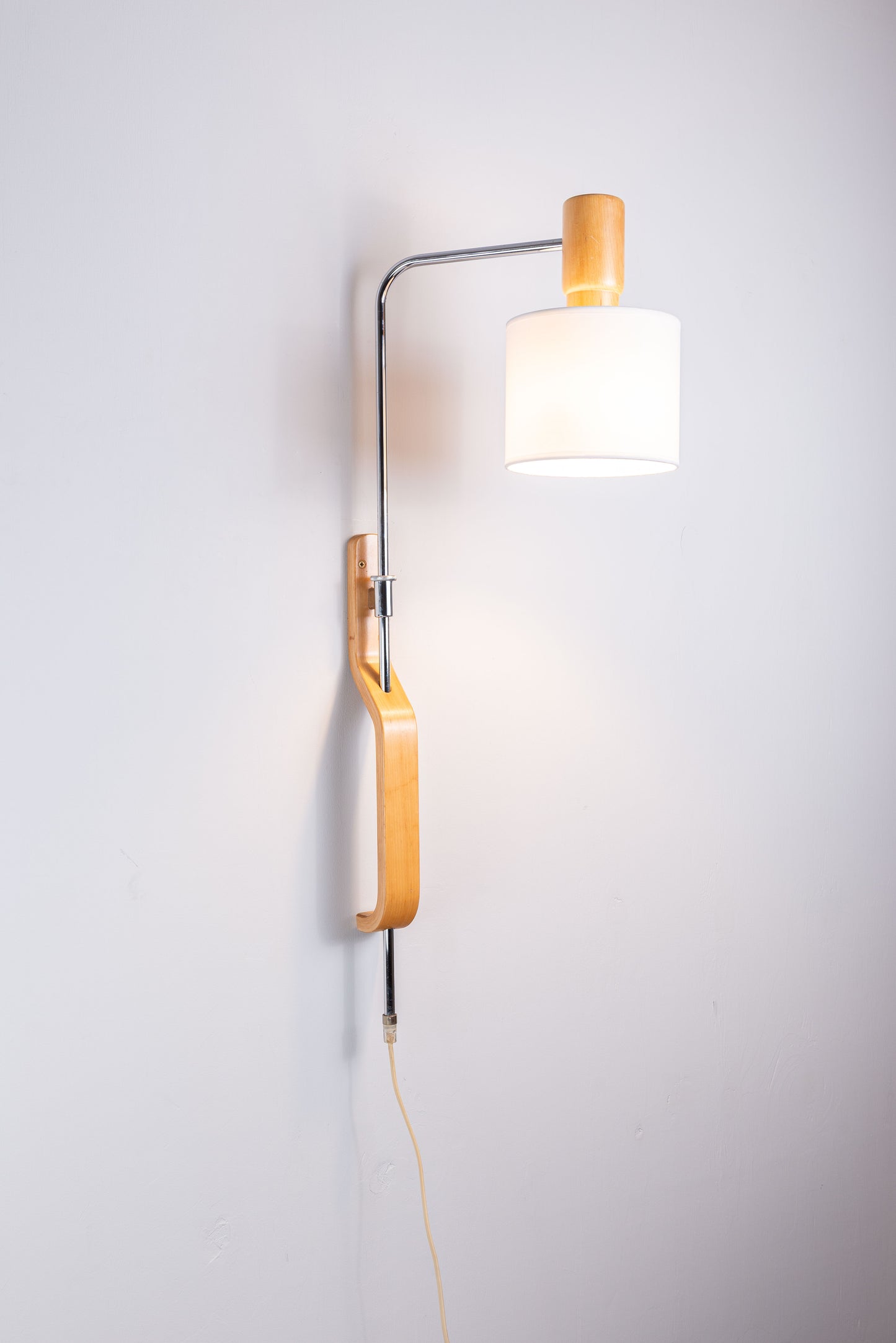 Rare pair of large wall lamps designed by Lars Bessfelt for Atelje Lyktan 1979