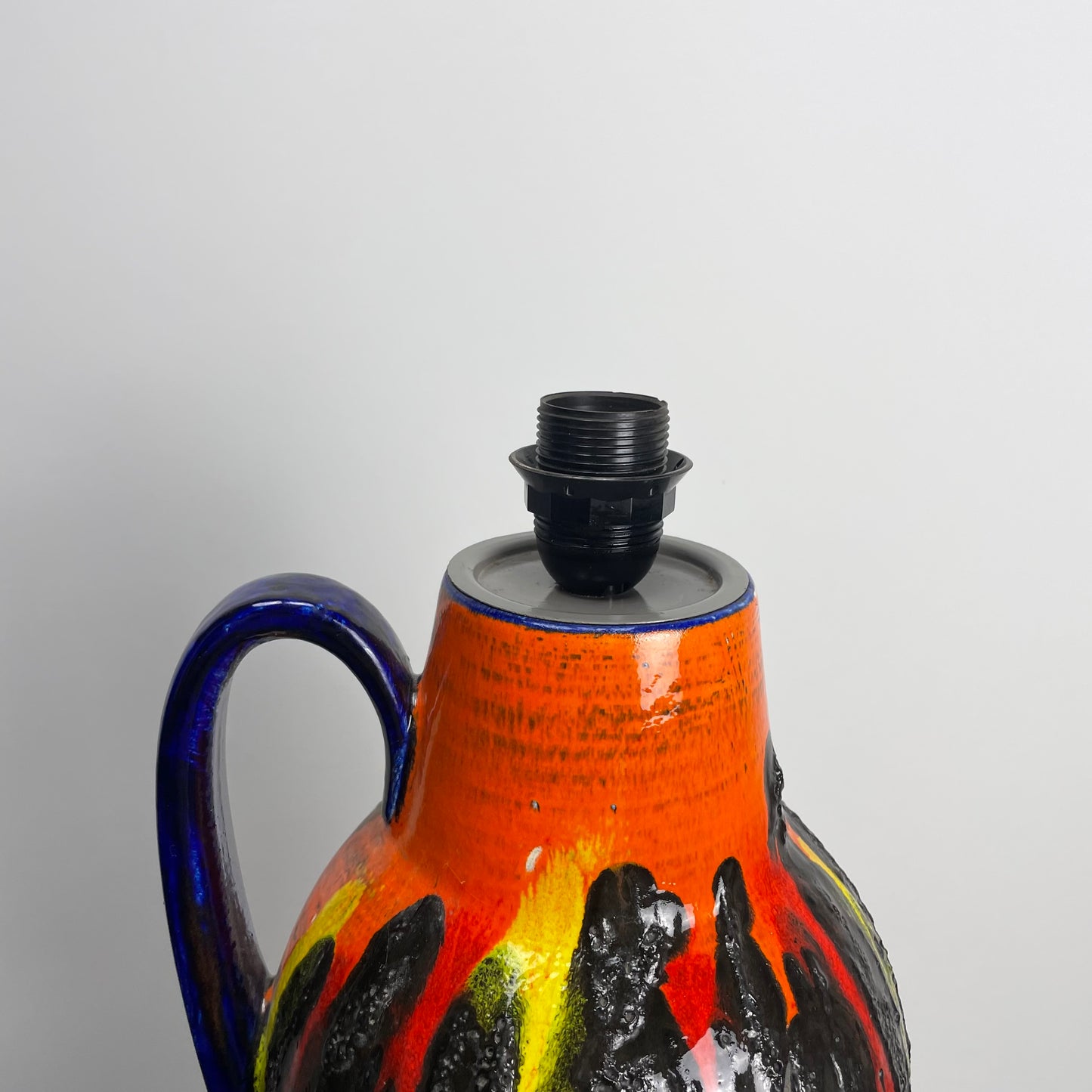 Ceramic table lamp by Scheurich from West-Germany 1960