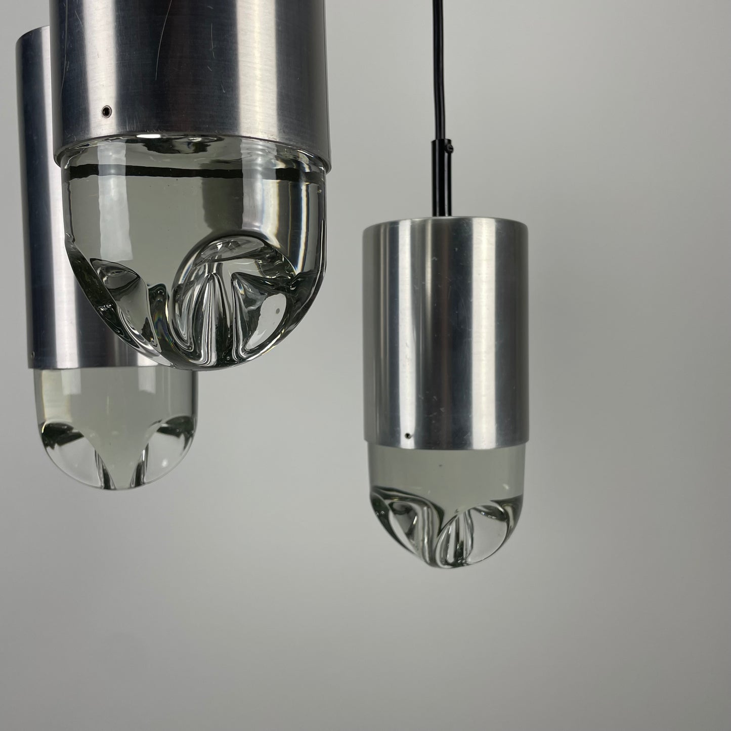 Set of 3 BULLET pendant lamps by RAAK Amsterdam 1960