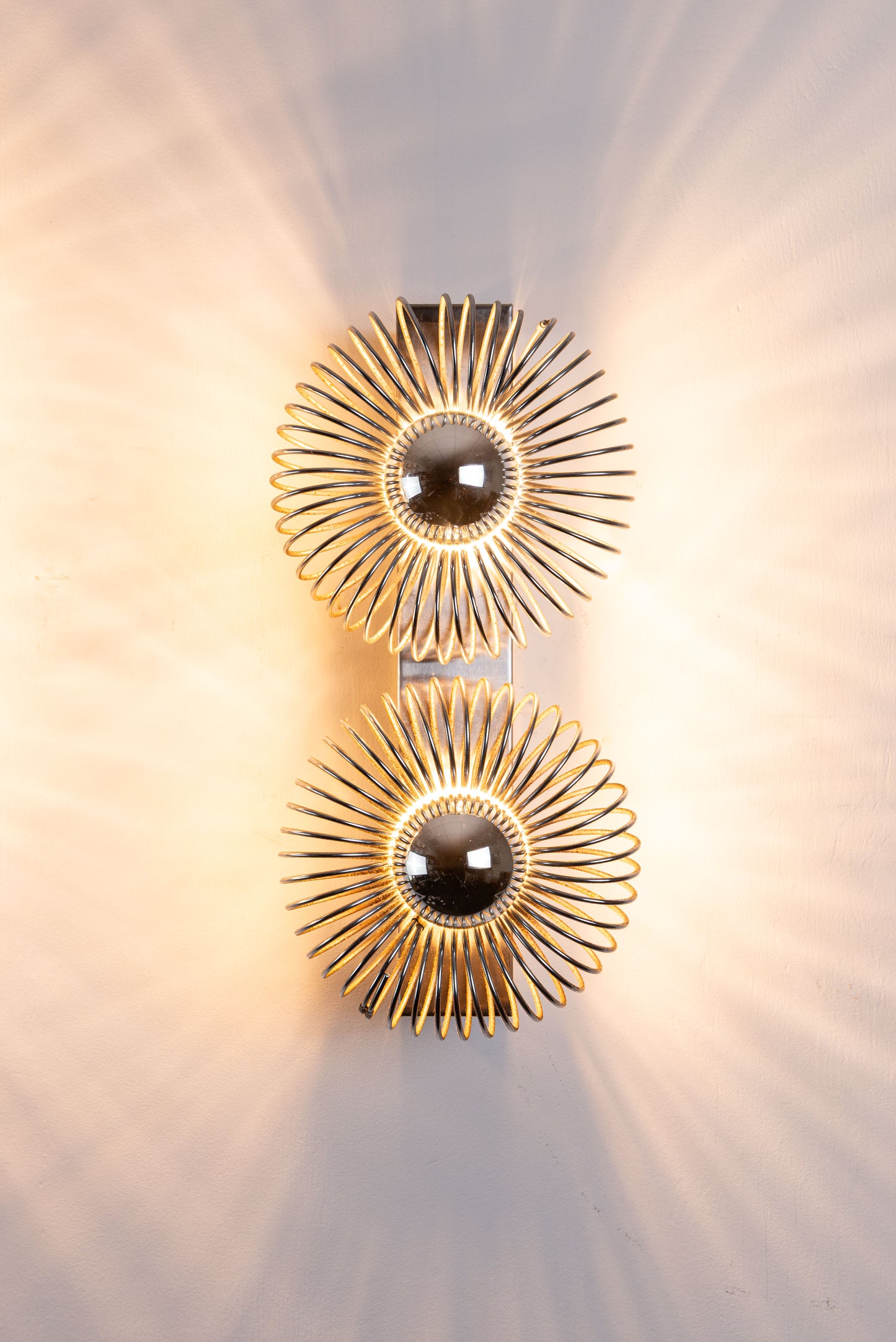 Pair of wall lamps by Philippe Rogier for Oxar France 1970