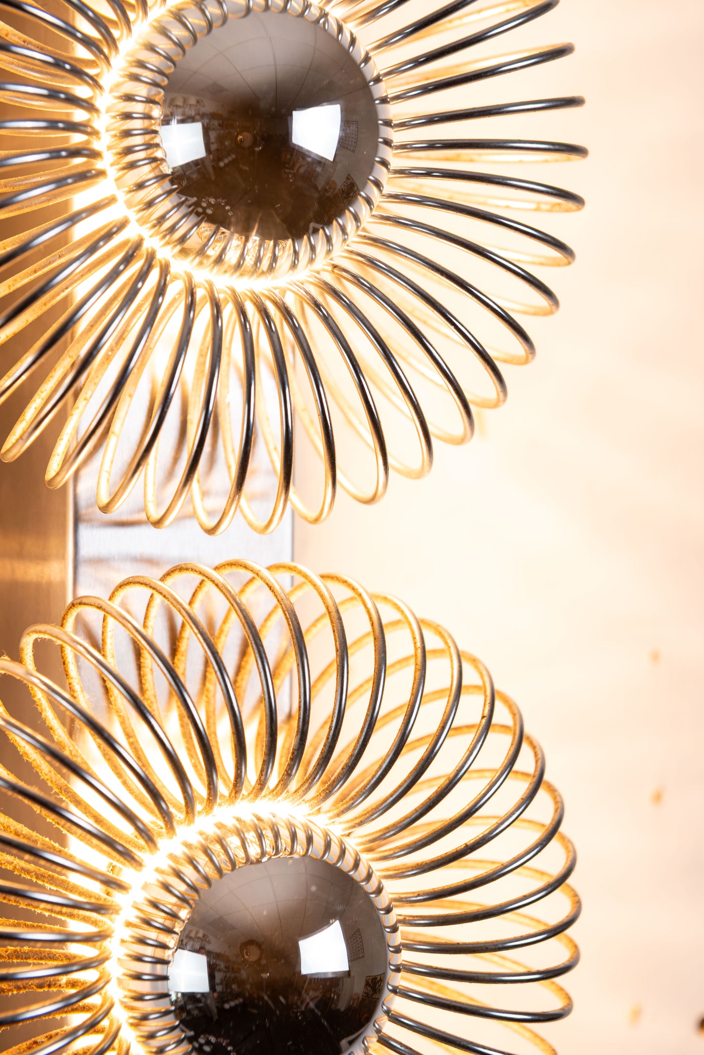 Pair of wall lamps by Philippe Rogier for Oxar France 1970