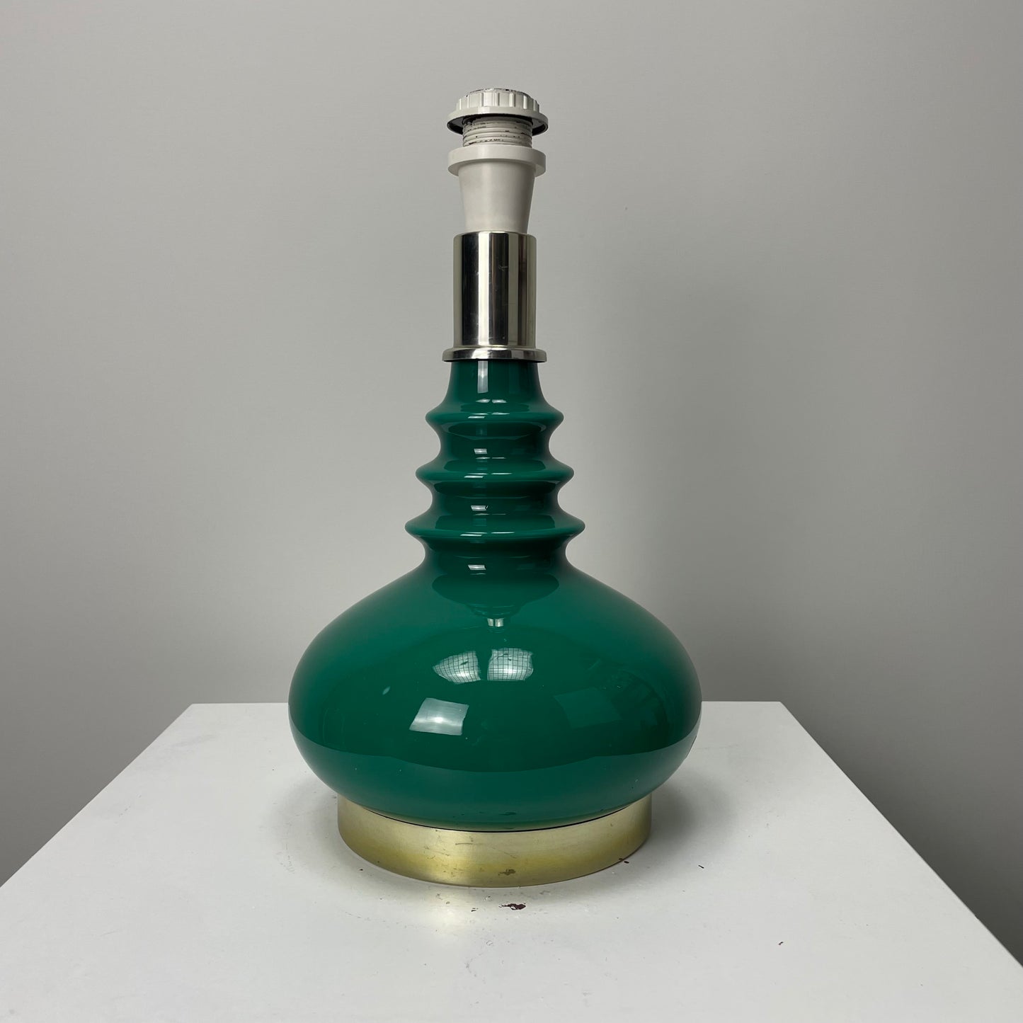 Galaxy green table lamp by Peill & Putzler 1960