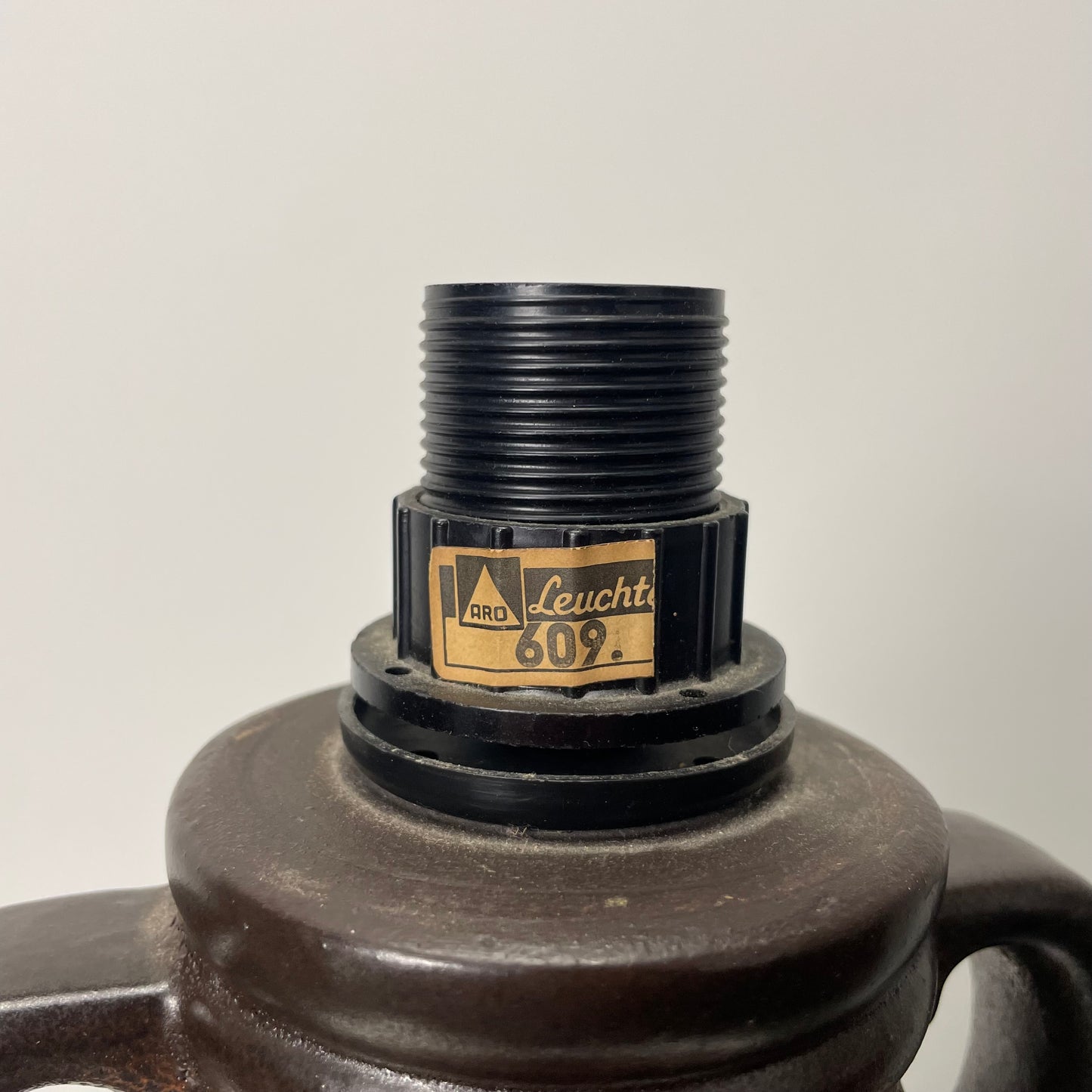 West-Germany ceramic table lamp by Walter Gerhards 1960