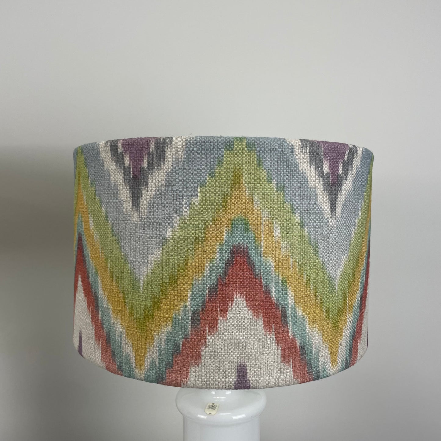 Pair of white glass Holmegaard table lamps 1970