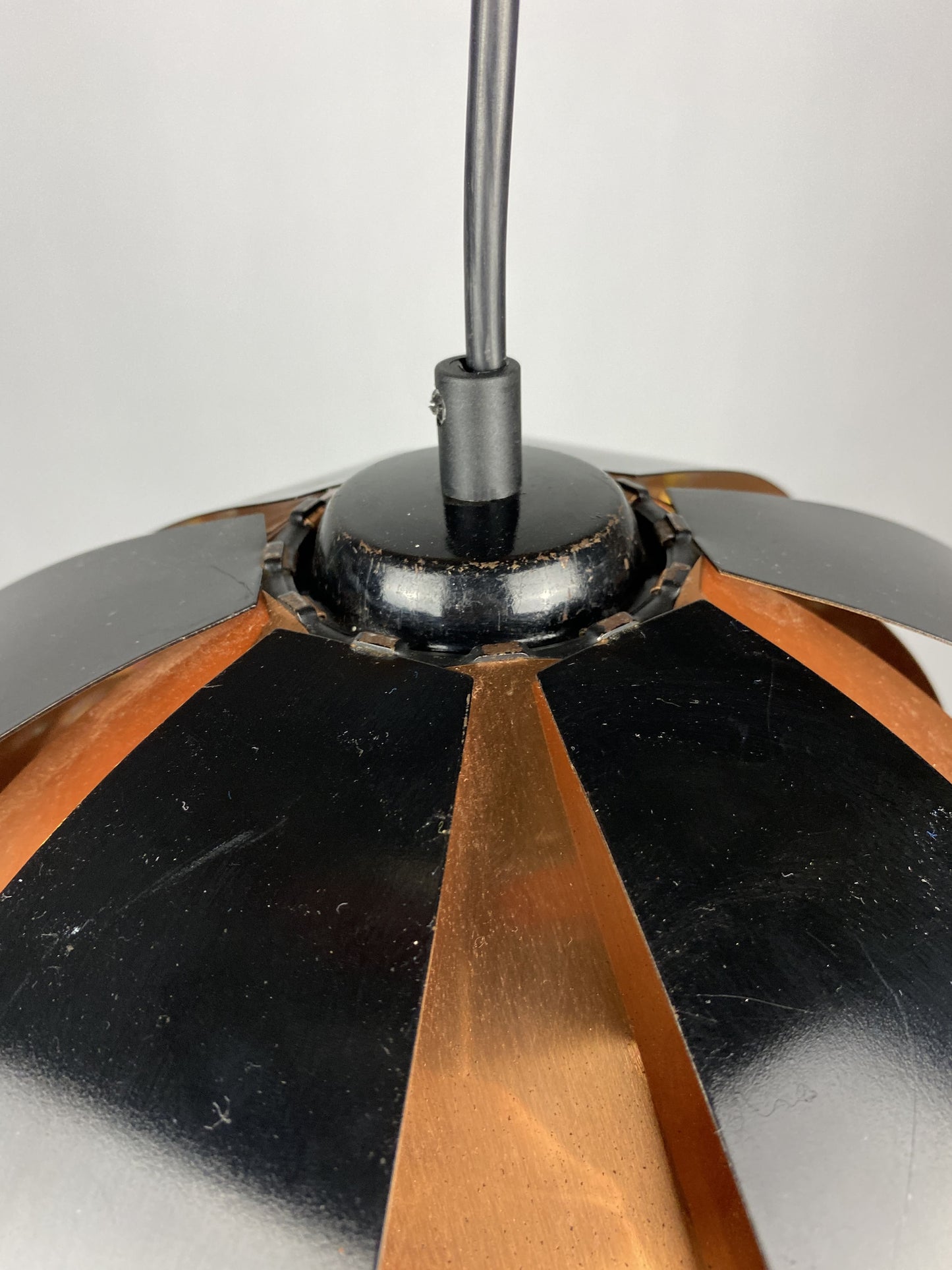 Pendant light by Werner Schou for Coronell Electrical Denmark 1960