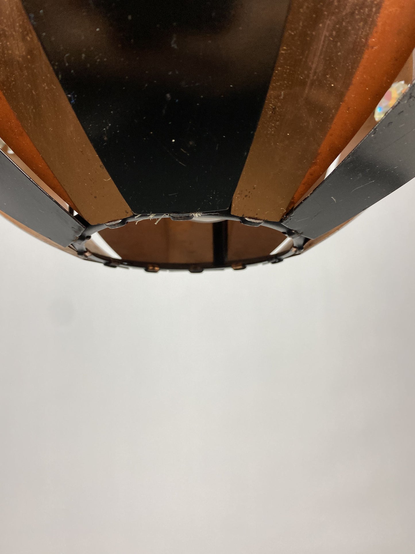 Pendant light by Werner Schou for Coronell Electrical Denmark 1960