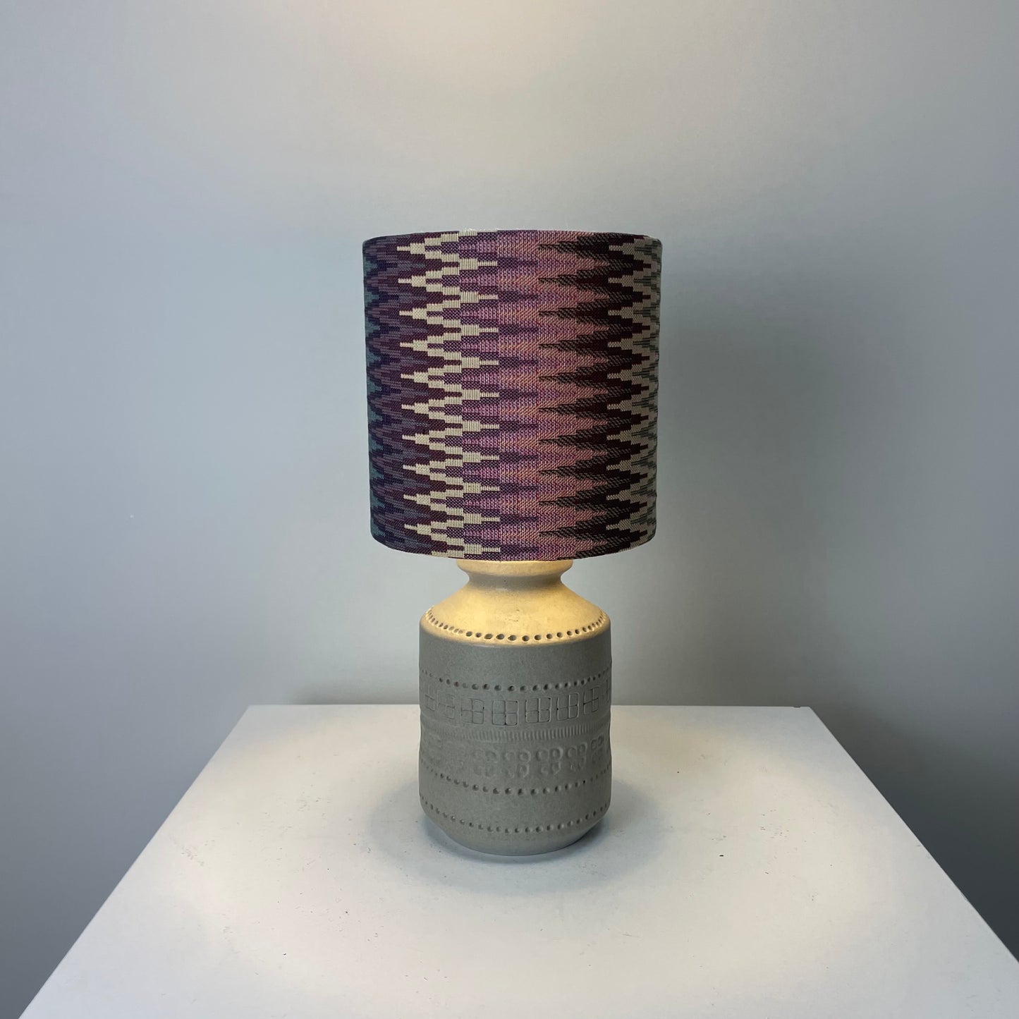 Bitossi style ceramic table lamp from Italy 1960