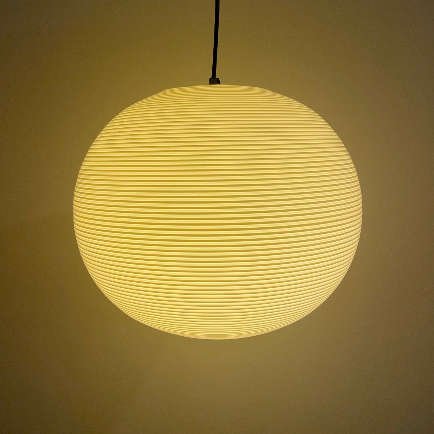 Cocoon globe pendant light 1970s
mid-century modern cocoon pendant lamp
vintage 1970s cocoon lighting
retro globe pendant light
space-age lighting design