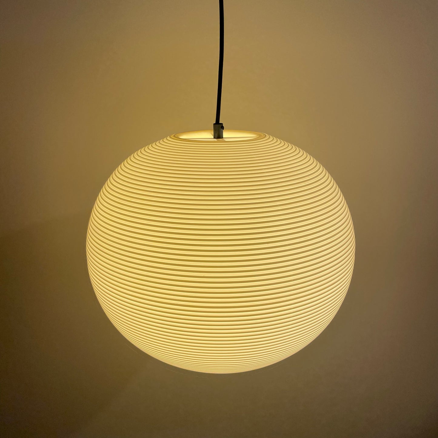 Cocoon globe pendant light XL from 1970