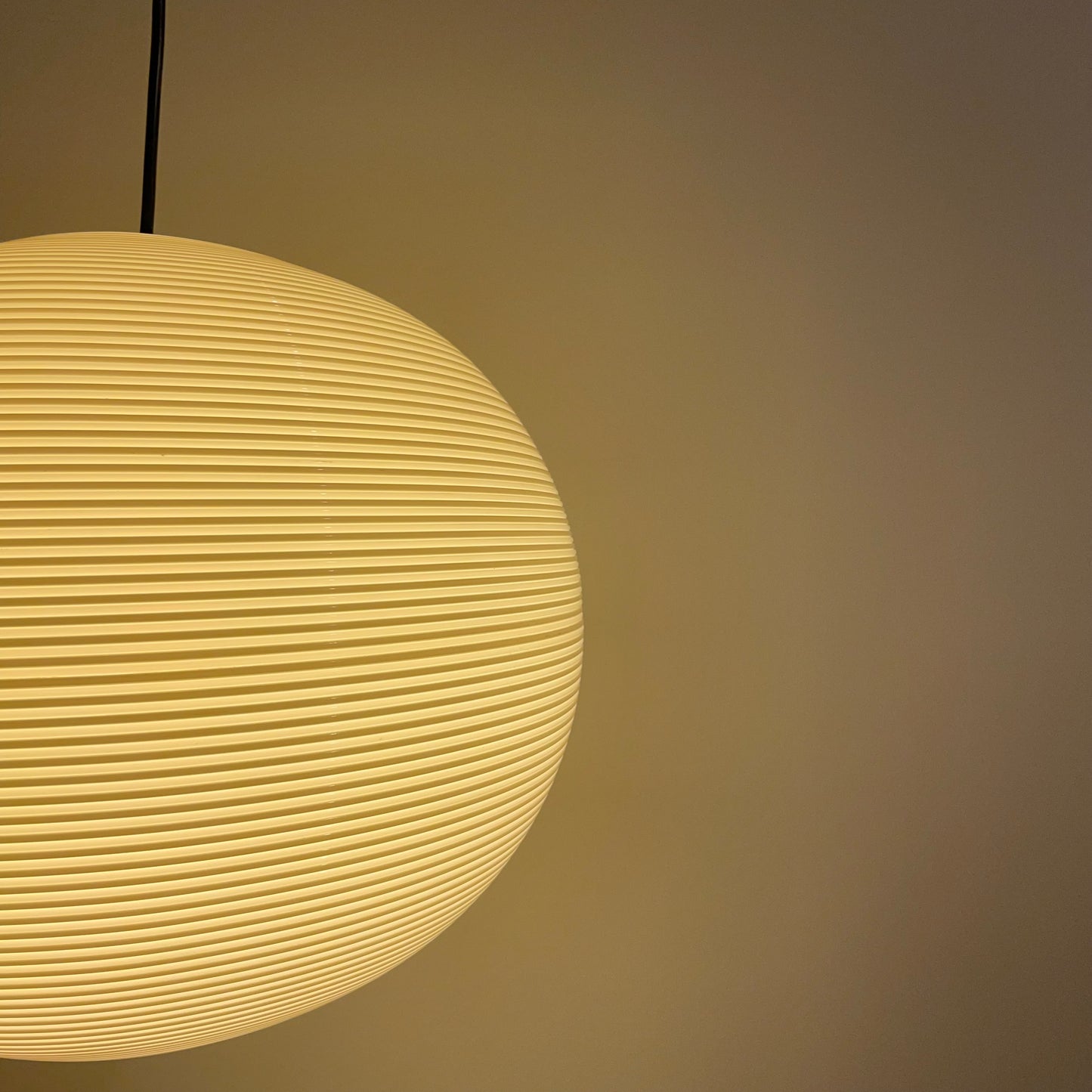 Cocoon globe pendant light XL from 1970