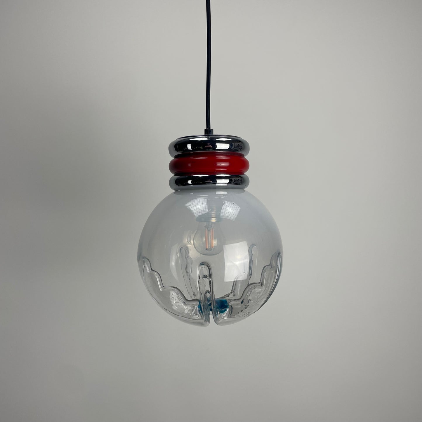 Murano mazzega pendant lamp 1960