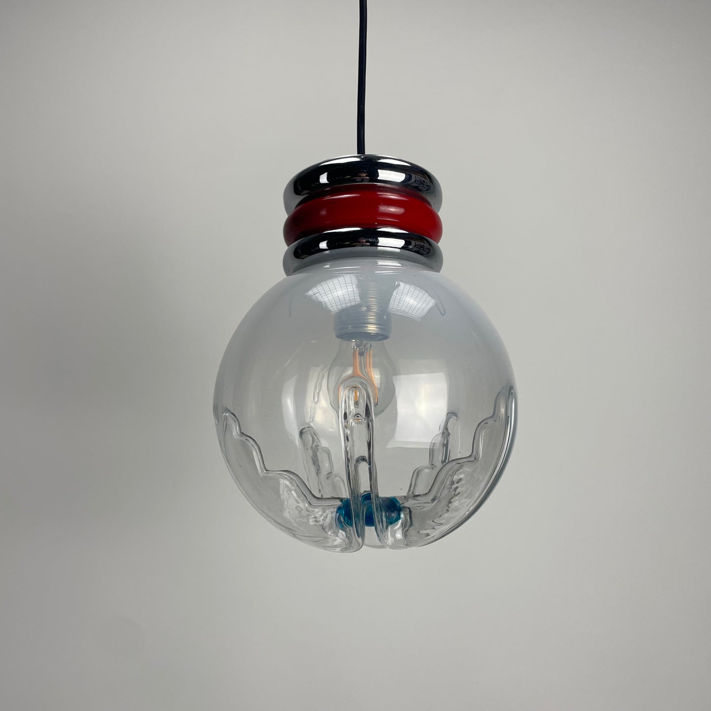 Murano mazzega pendant lamp 1960