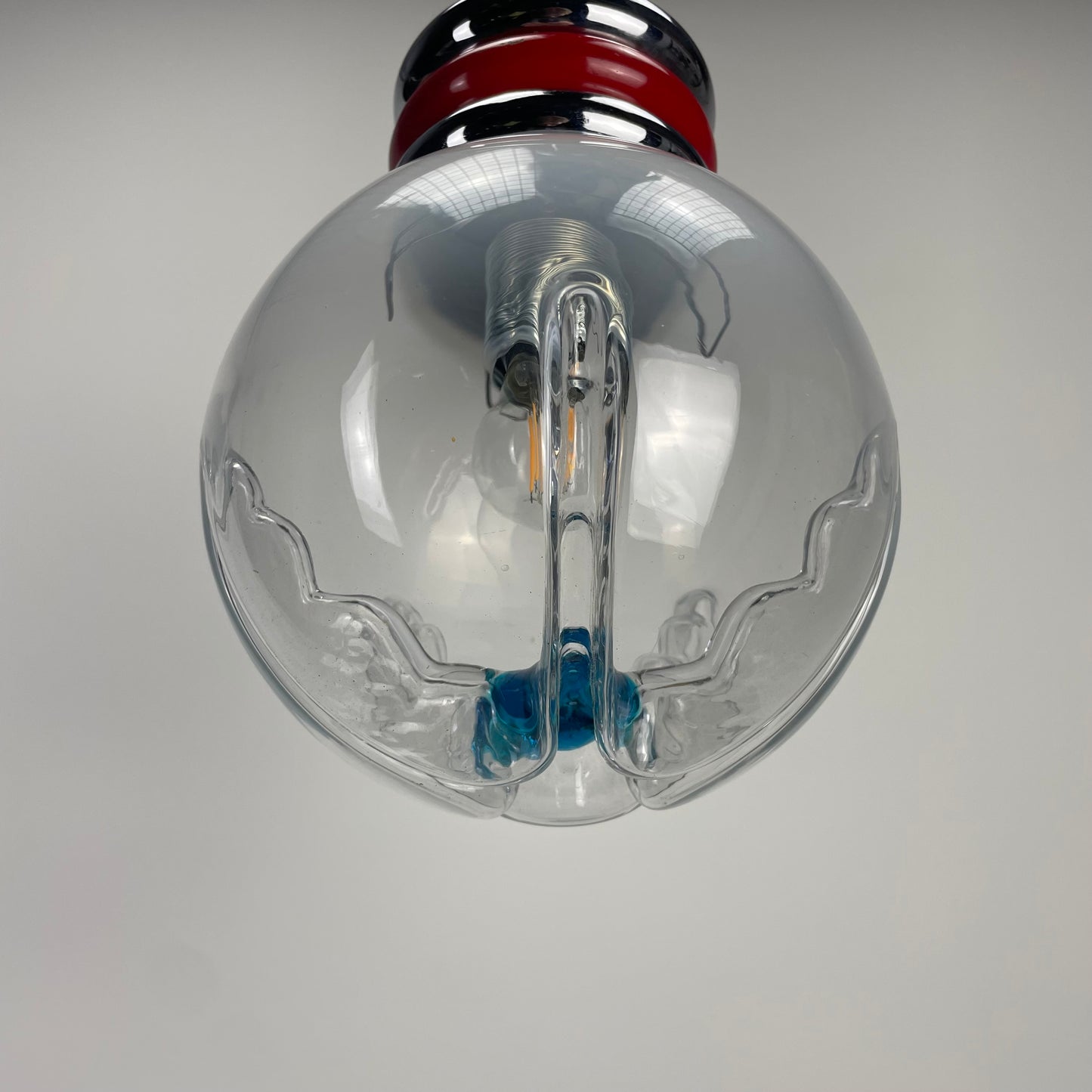 Murano mazzega pendant lamp 1960