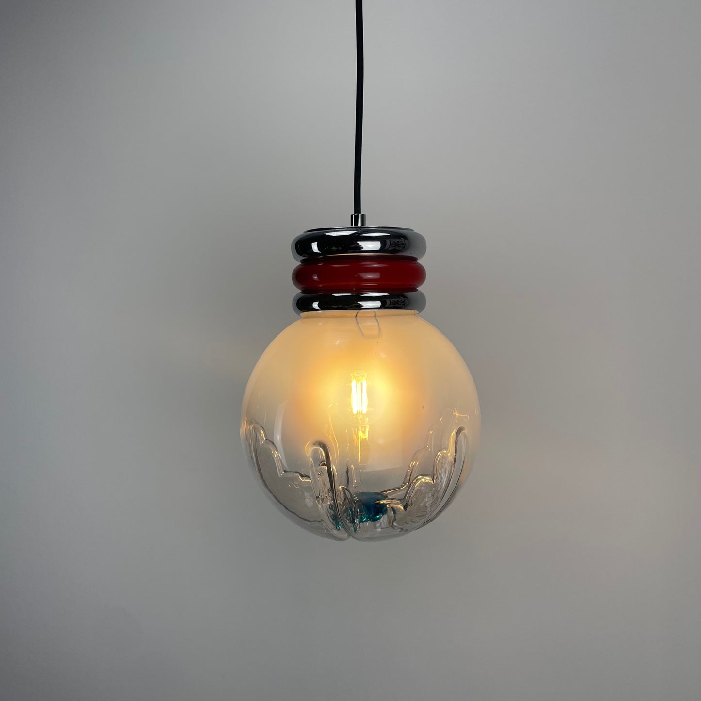 Murano mazzega pendant lamp 1960