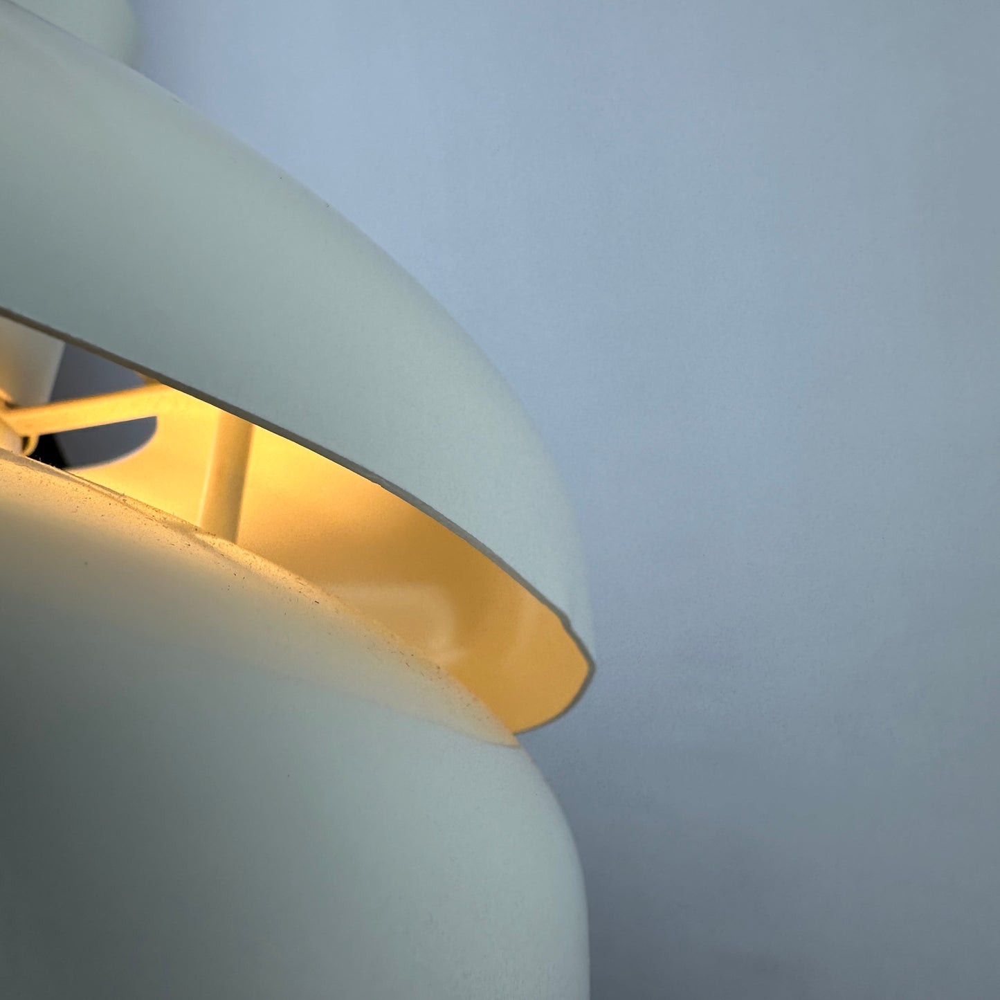 White pendant light by Hans-Agne Jakobsson model 724