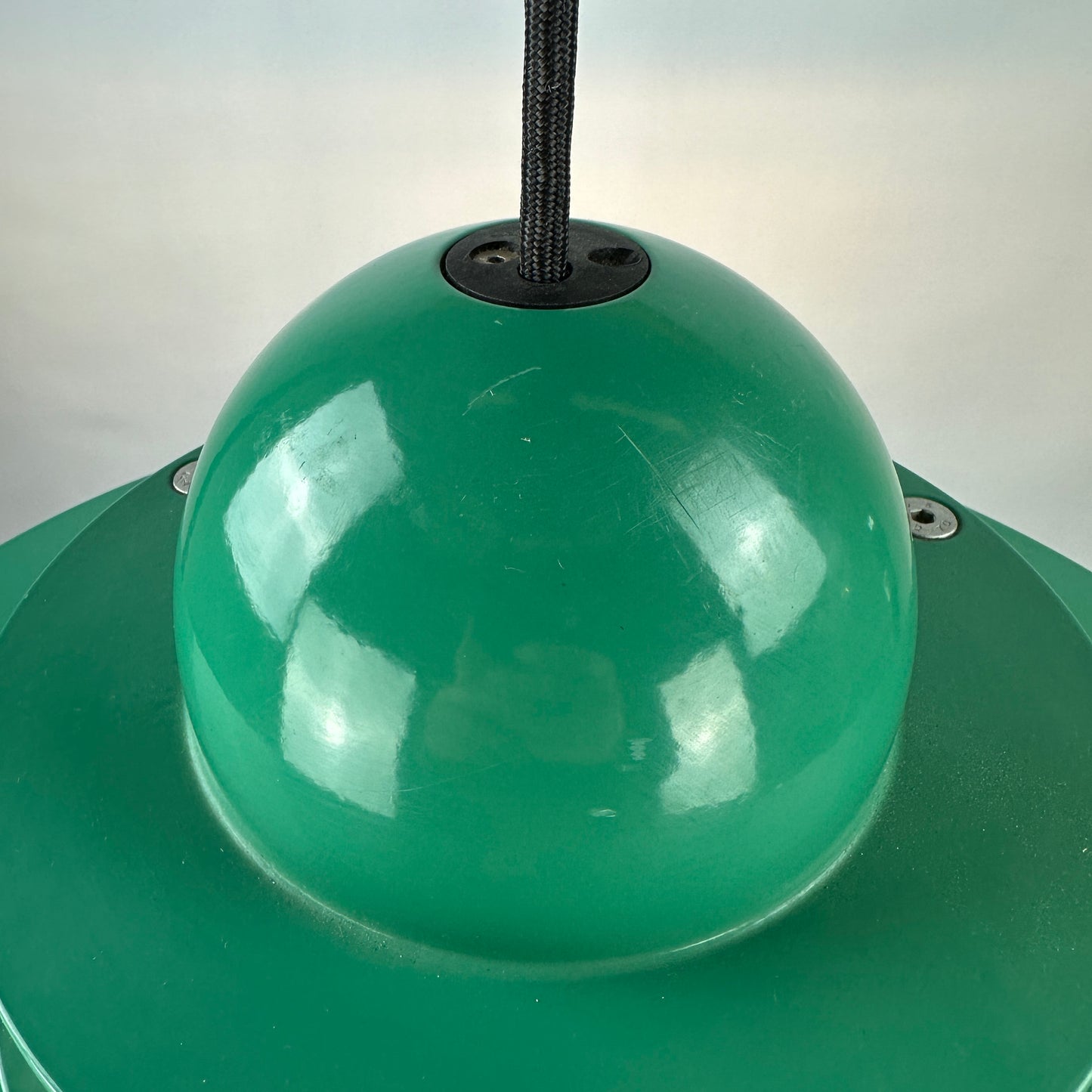 1 of 20 Louis Poulsen green pendant light Orbiter XL by Jens Møller Jensen