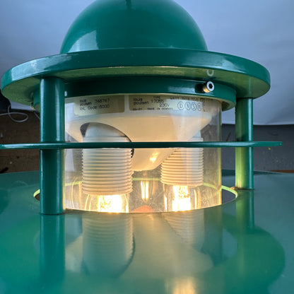 1 of 20 Louis Poulsen green pendant light Orbiter XL by Jens Møller Jensen
