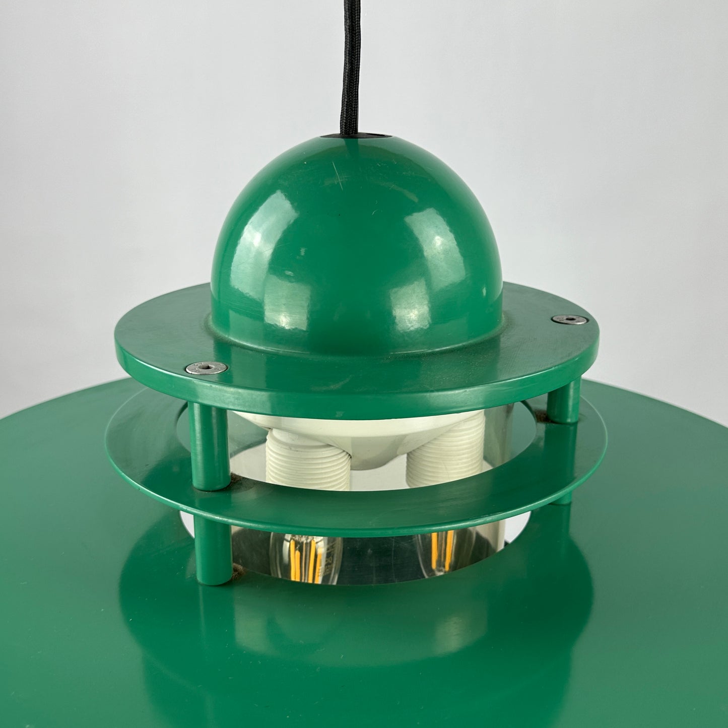 1 of 20 Louis Poulsen green pendant light Orbiter XL by Jens Møller Jensen