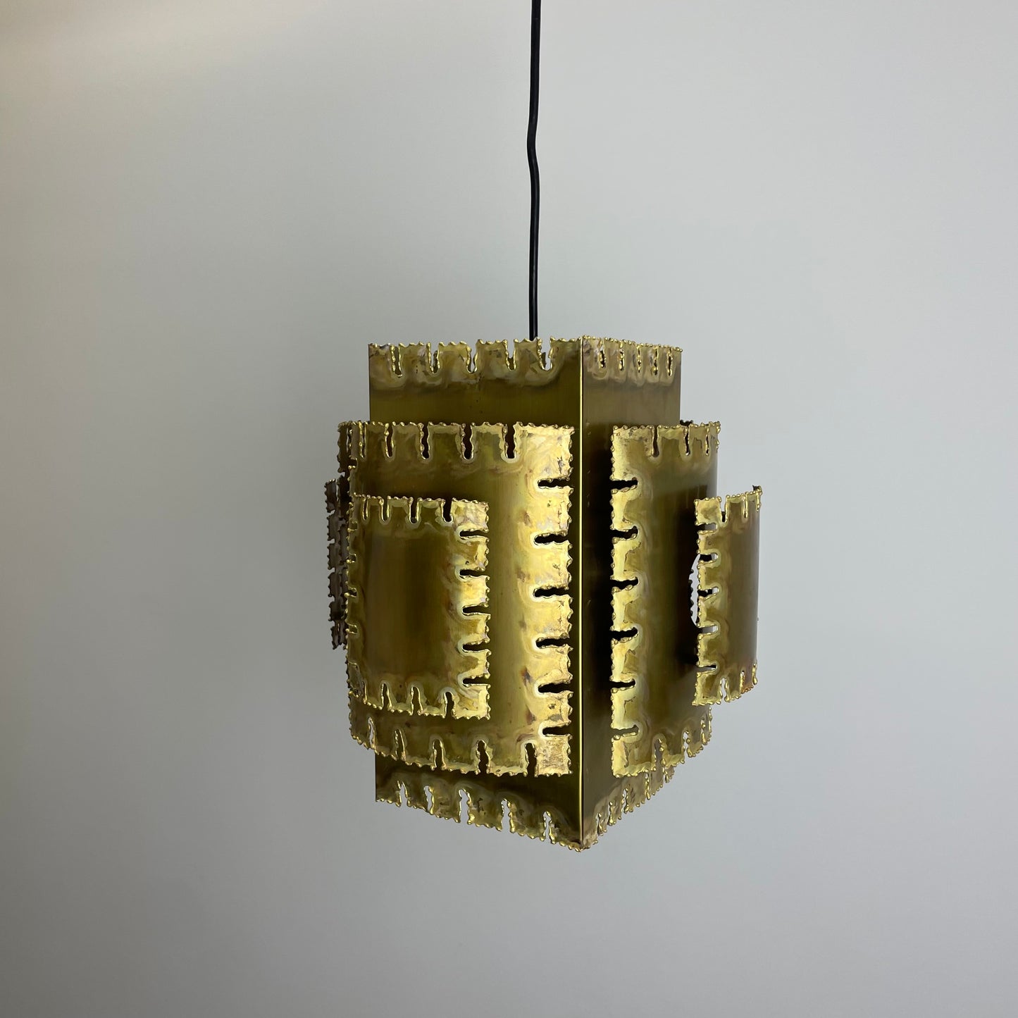 Copper pendant lamp by Svend Aage Holm Sørensen 1960