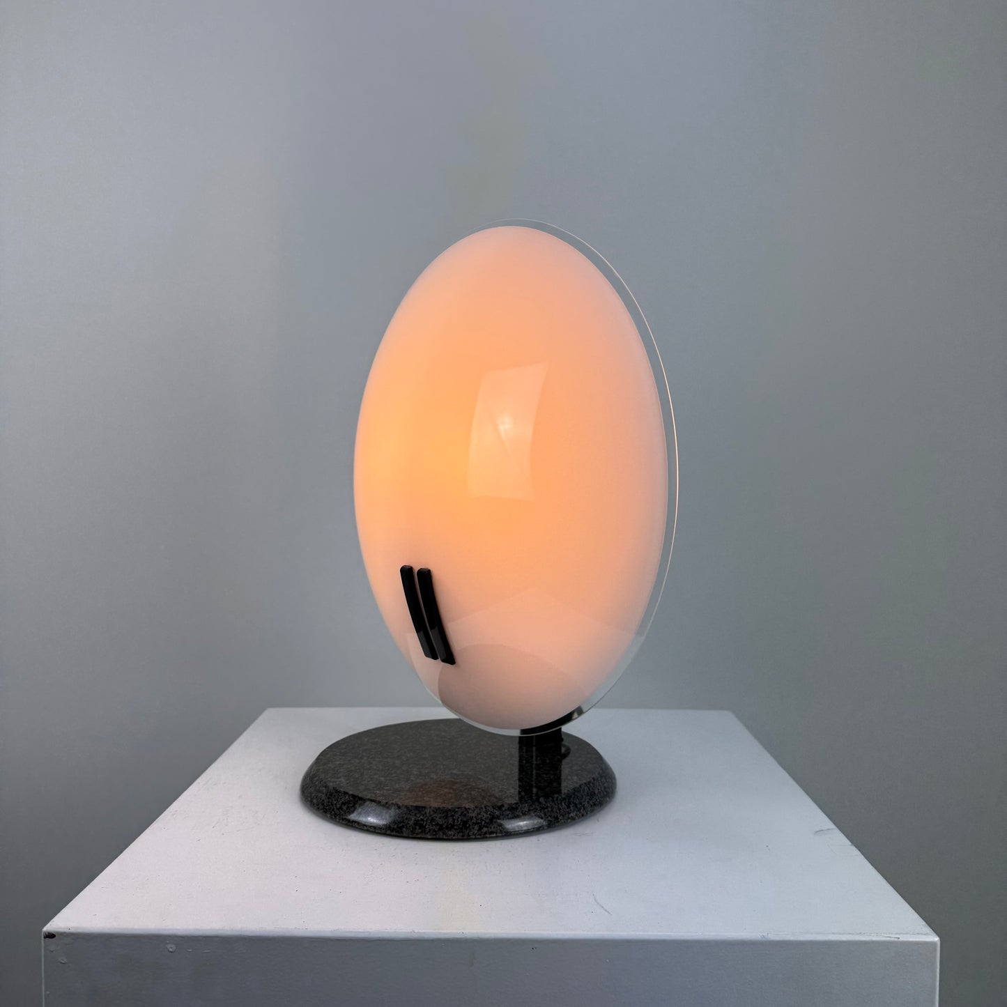 Table lamp PERLA by Bruno Gecchelin for Oluce, 1980