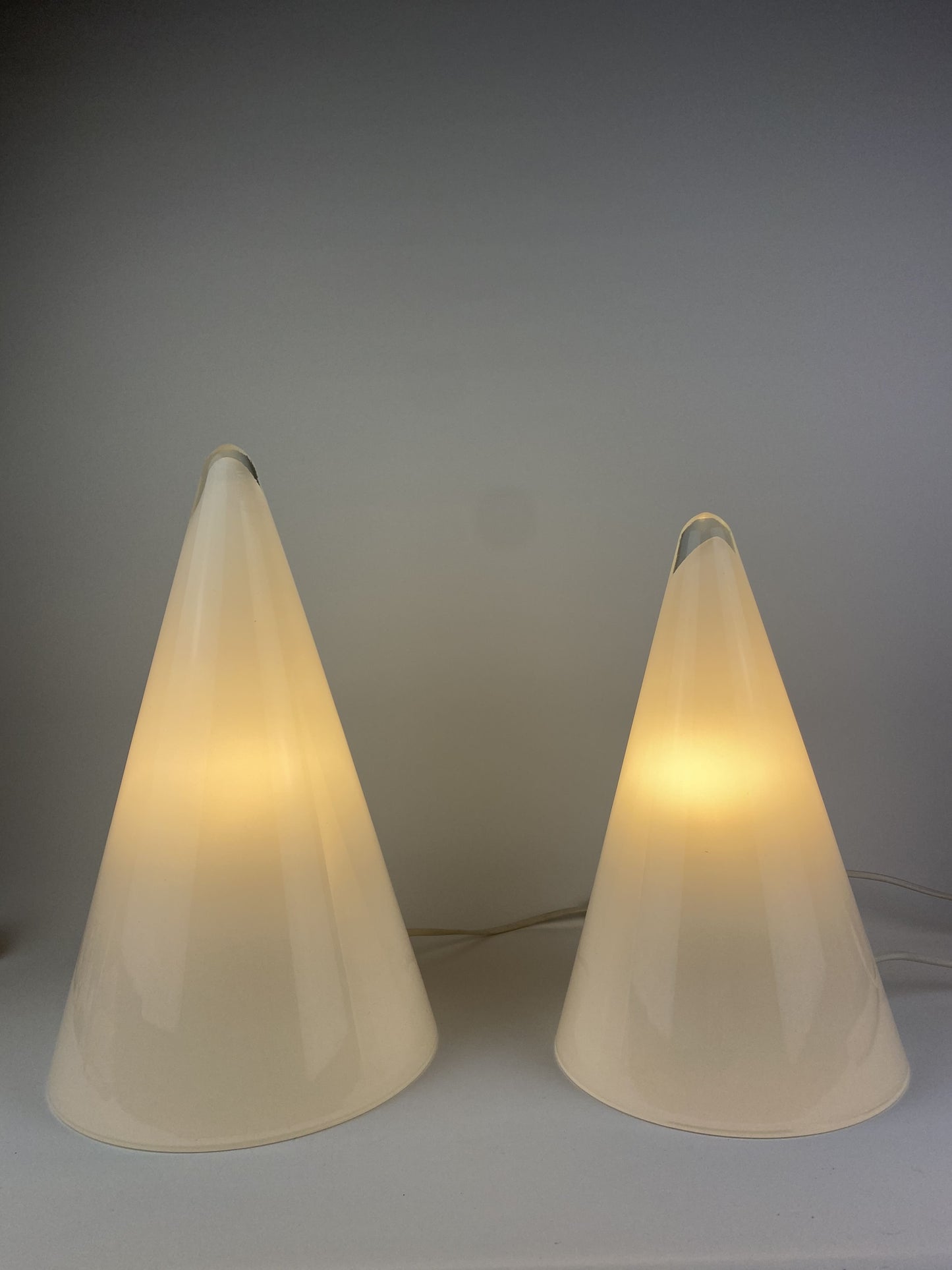 TeePee/Iceberg glass table lamp by SCE - 25cm