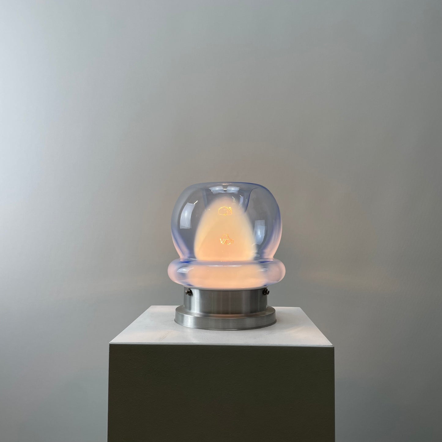 Murano glass table light By Carlo Nason for AV Mazzega, Italy 1960