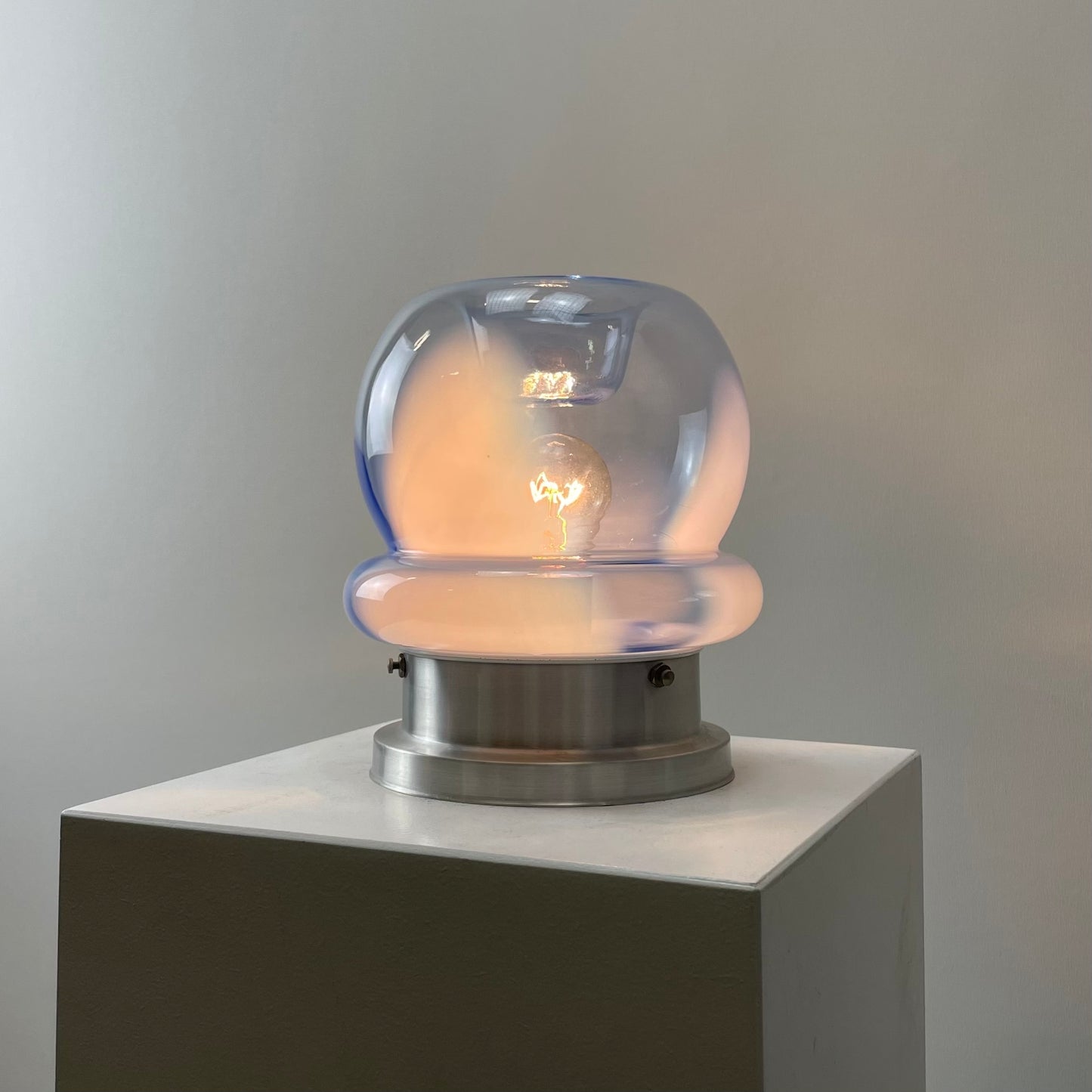 Murano glass table light By Carlo Nason for AV Mazzega, Italy 1960