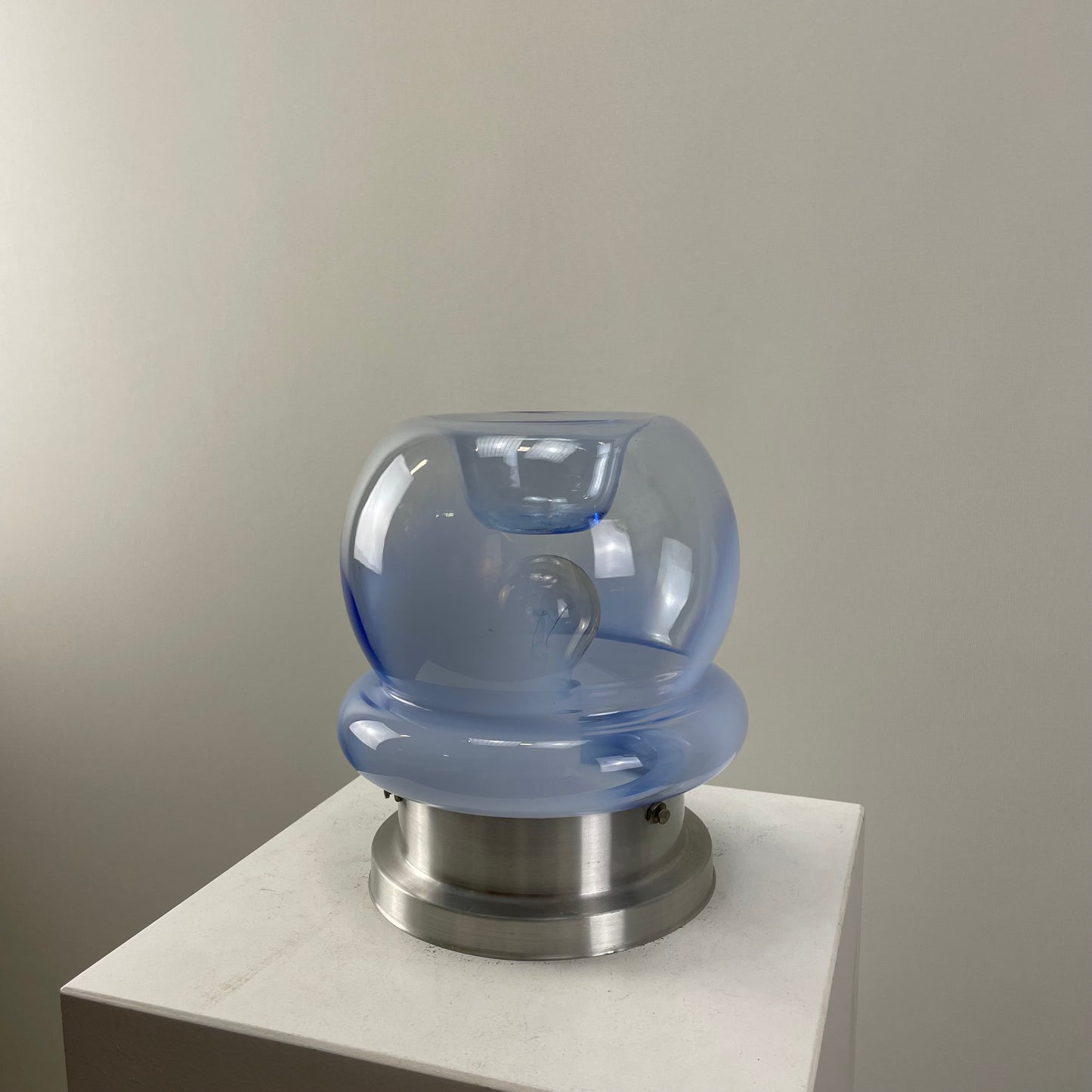 Murano glass table light By Carlo Nason for AV Mazzega, Italy 1960