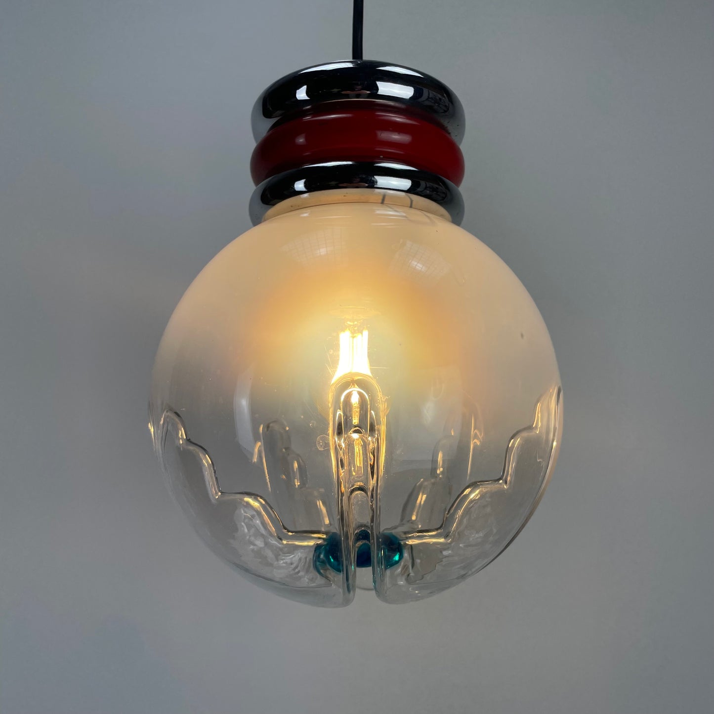 Murano mazzega pendant lamp 1960