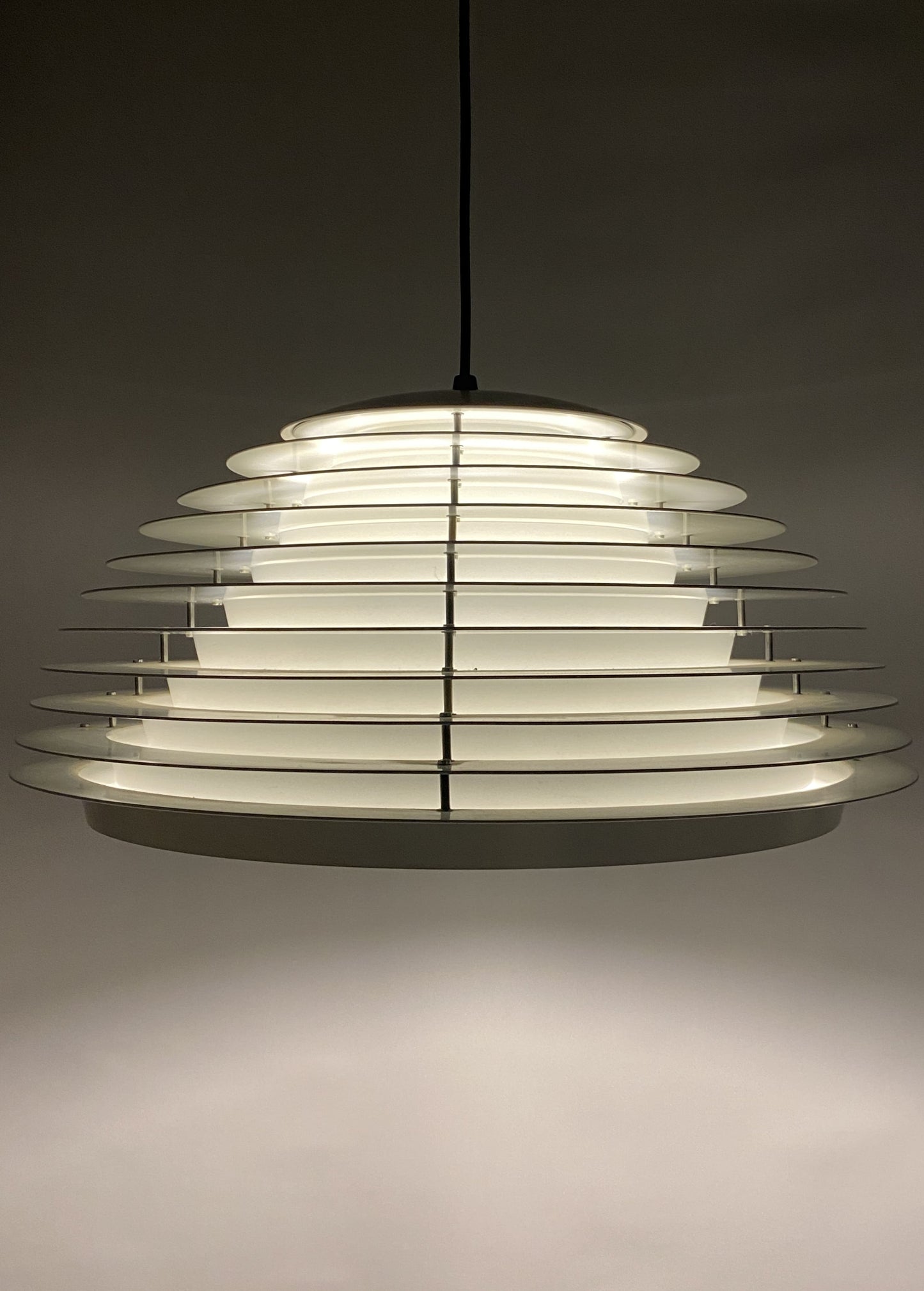 Pendant lamp by Jon Olafsson & P.B. Lutherson Hekla for Fog & Mørup, Denmark