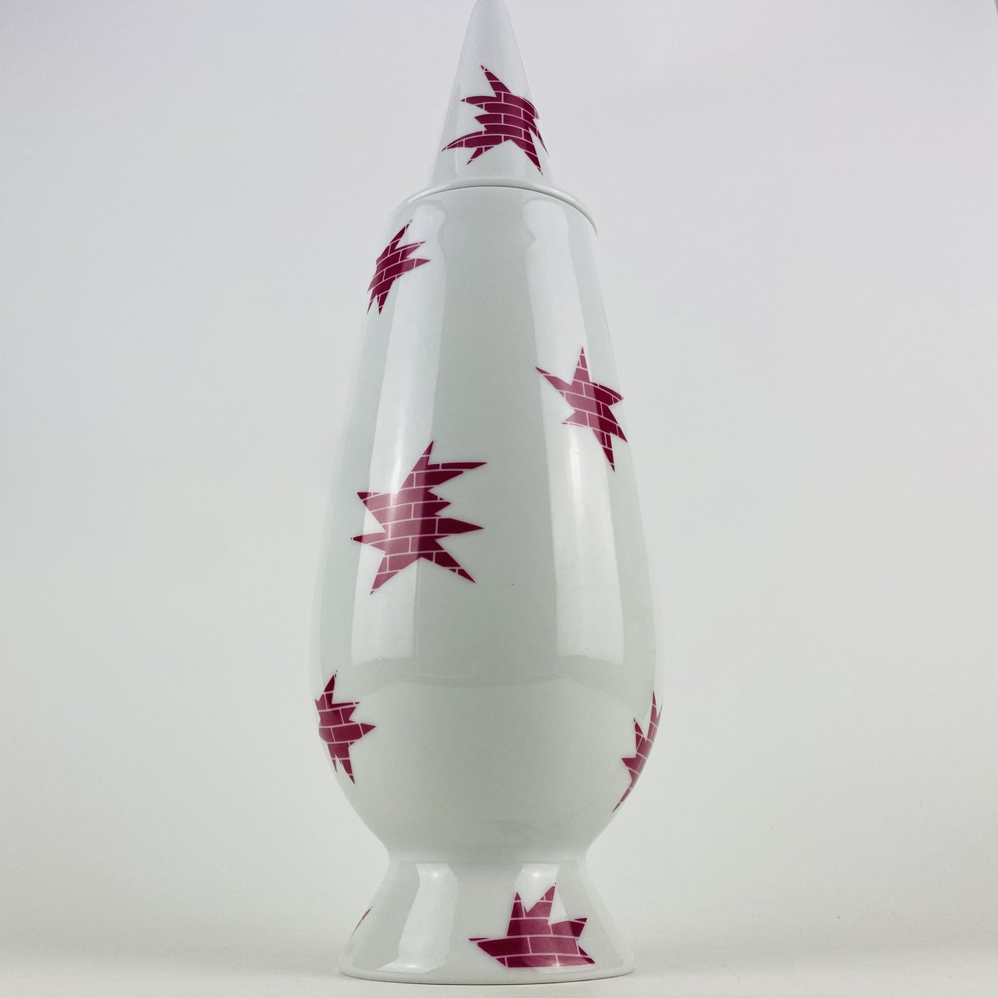 Alessi Tendentse Vase by Lapo Binazzi for Alessandro Mendini 100% Make-up series - No. 8