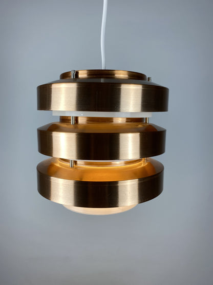 Pendant light made by VEB Metalldrücker Halle from DDR (East-germany) 1970