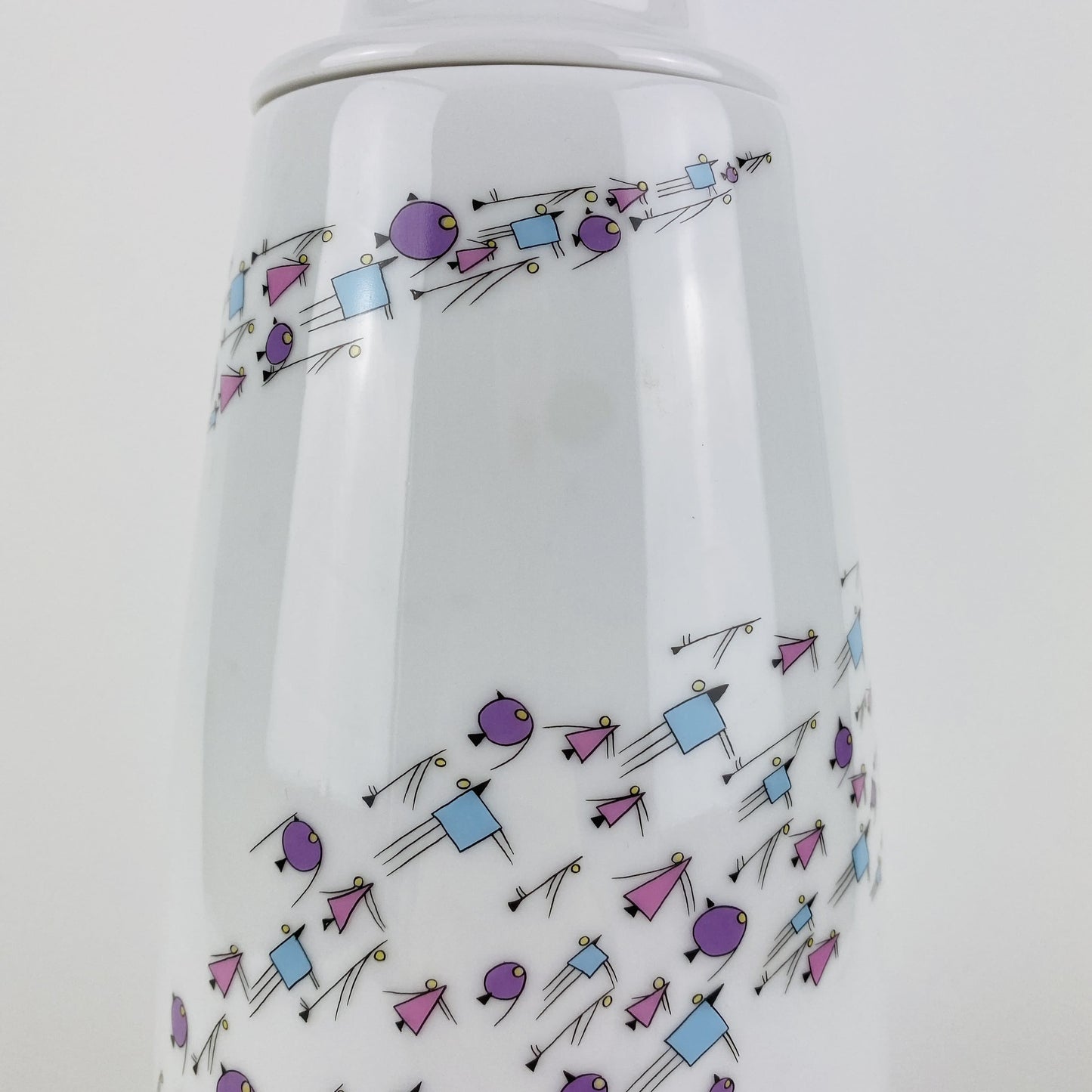 Alessi Tendentse Vase by Giorgio Rava for Alessandro Mendini 100% Make-up series - No. 69