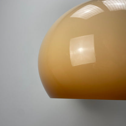 Brown JOLLY pendant lamp by Luigi Massoni for iGuzzini 1970