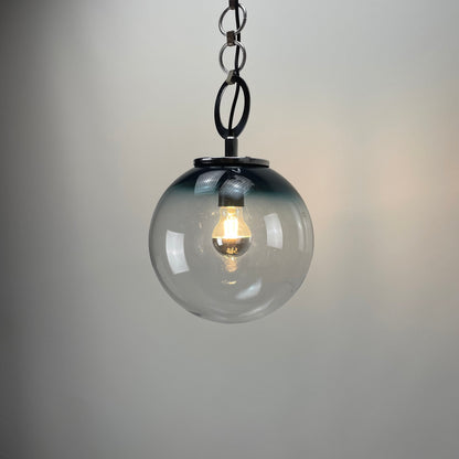 Murano glass pendant light by VETRO Italy 1960