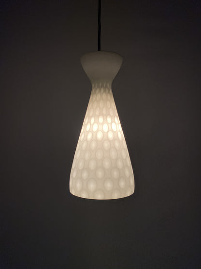 1 of 5 Glass pendant lights by Aloys Gangkofner IBIZA for Peill & Putzler 1960