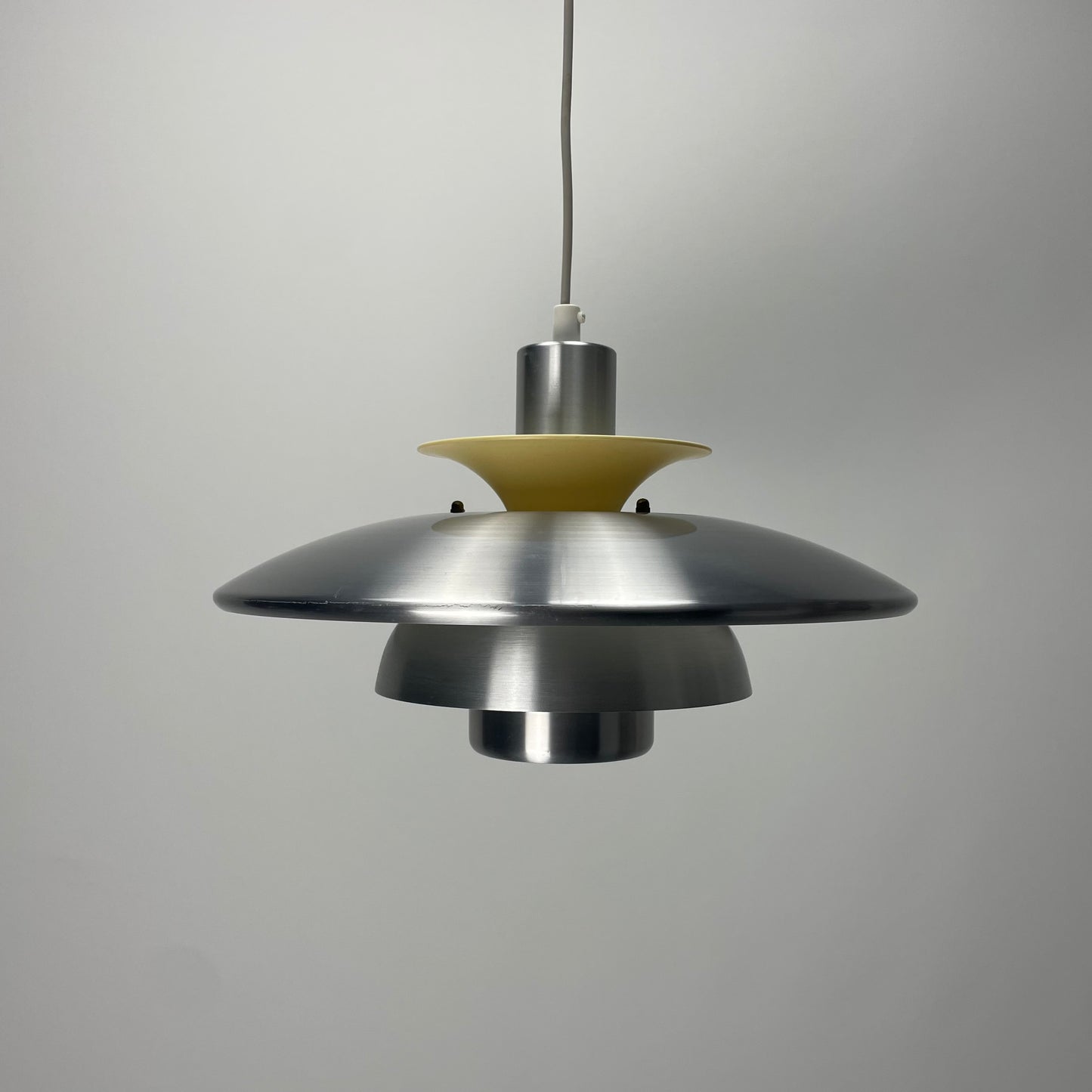 Danish UFO pendant light by Lyskaer from the 1970s